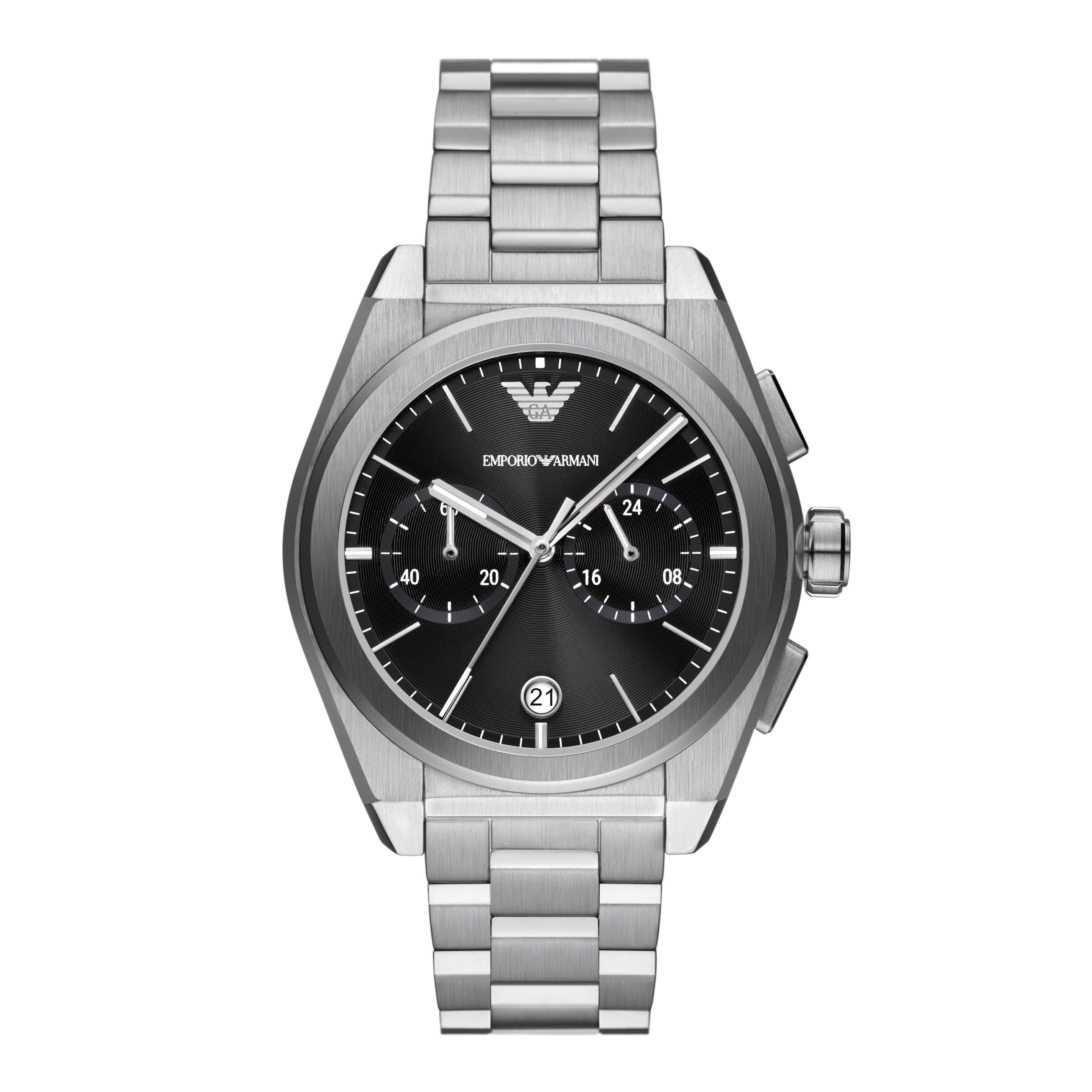 Stainless steel back hot sale water resistant emporio armani