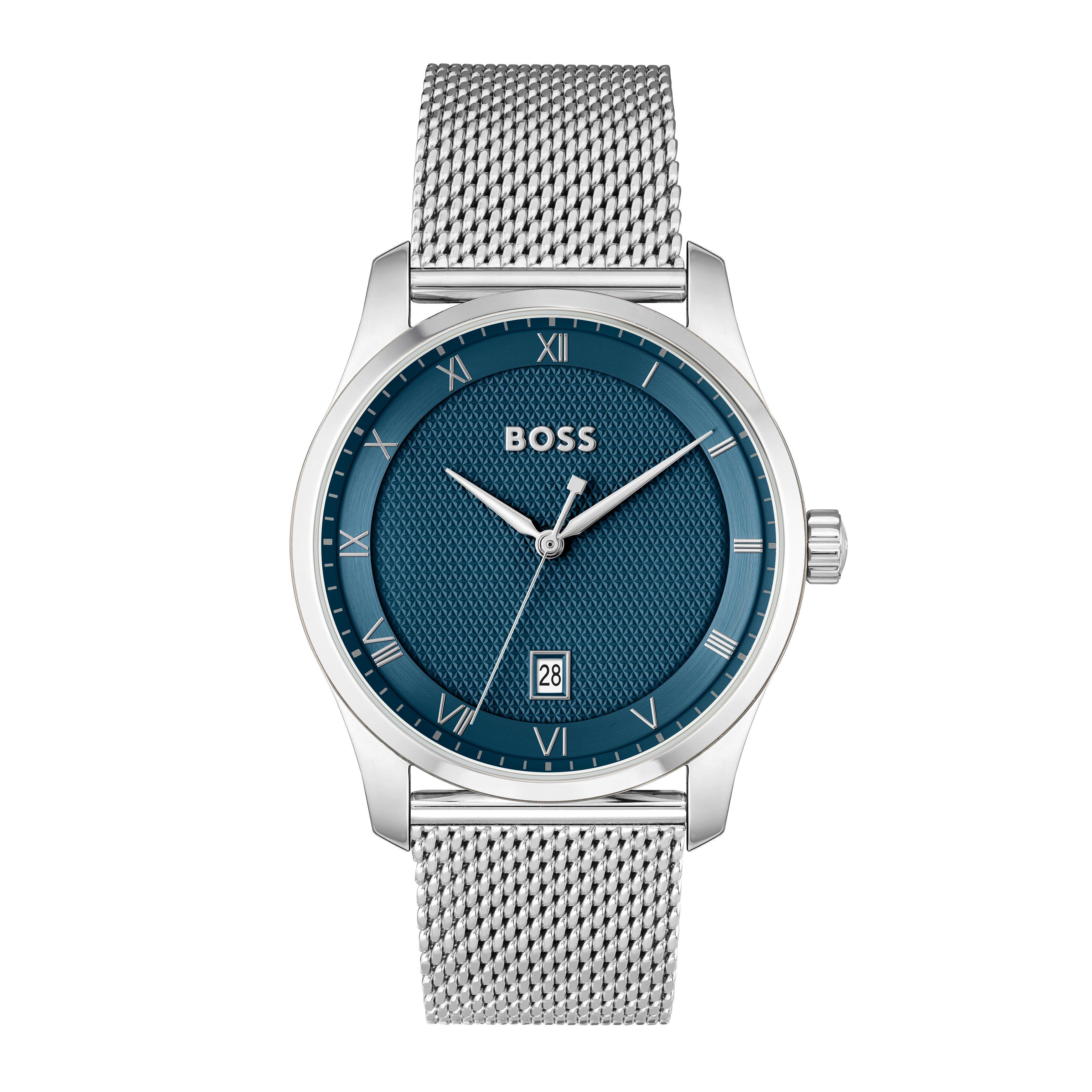 BOSS Principle Stainless Steel Quartz Men s Watch 1514115 41 mm