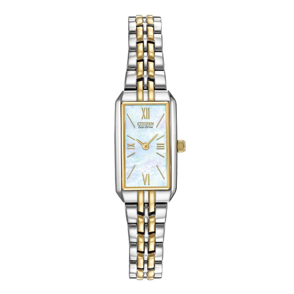 Citizen Silhouette 26mm Stainless Steel and Yellow Gold Tone