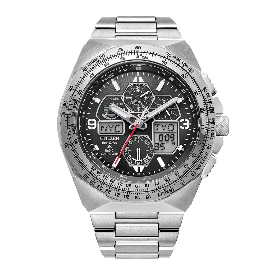 Citizen eco drive black on sale hawk