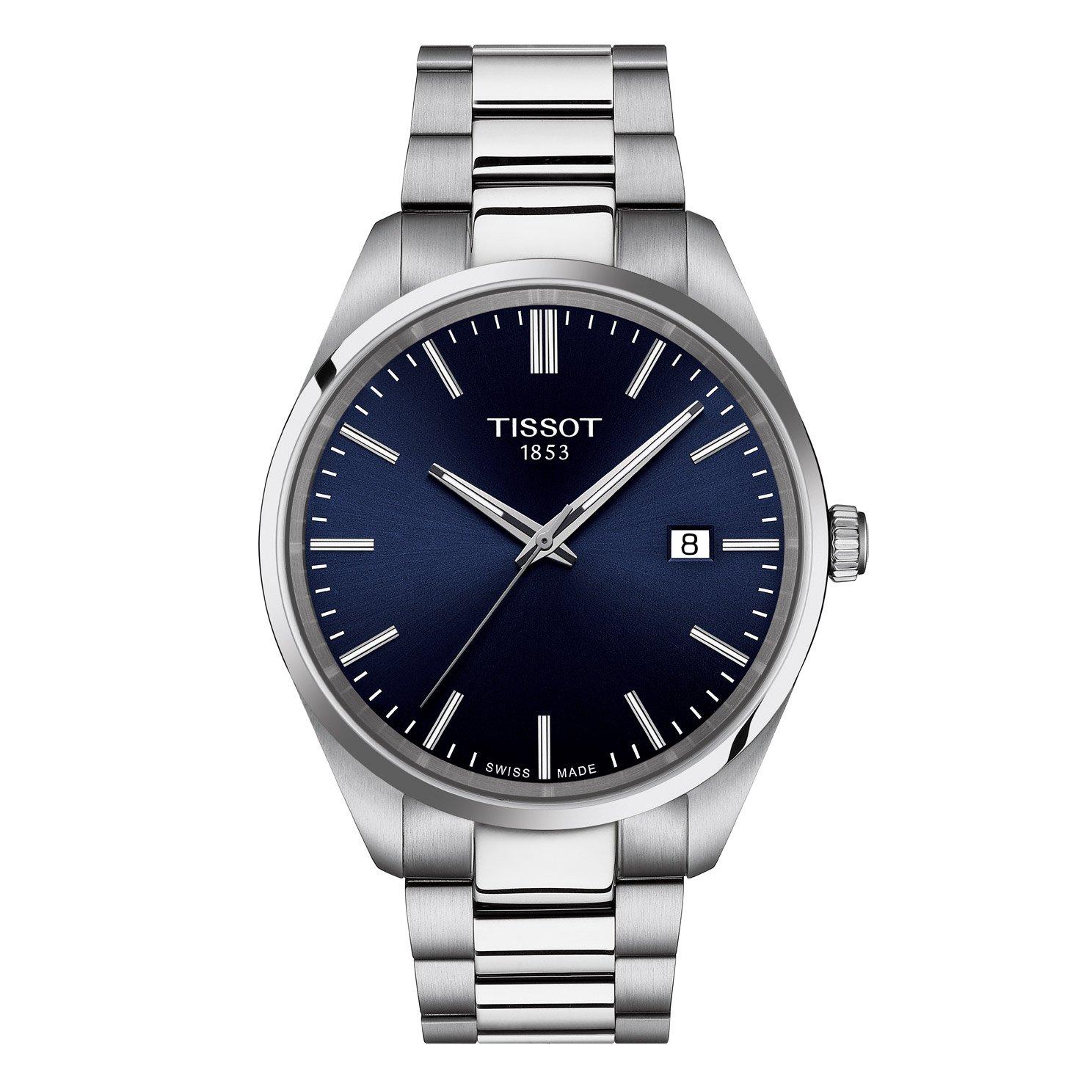 Tissot T Classic PR 100 Stainless Steel Blue Men s Watch