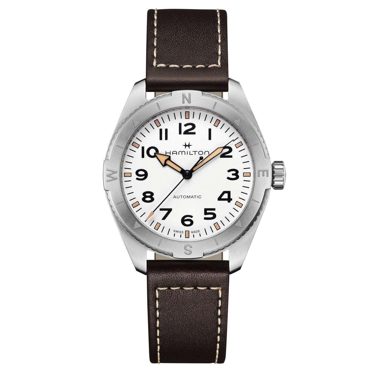 Hamilton Khaki Field Expedition Leather Automatic Watch