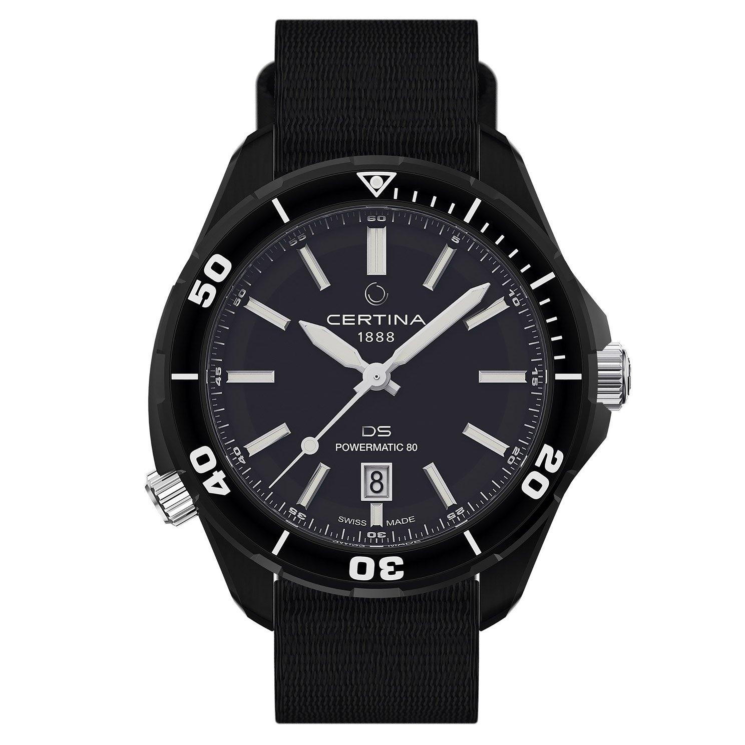 Certina DS+ 37.4mm Automatic Men’s Interchangeable Watch Kit