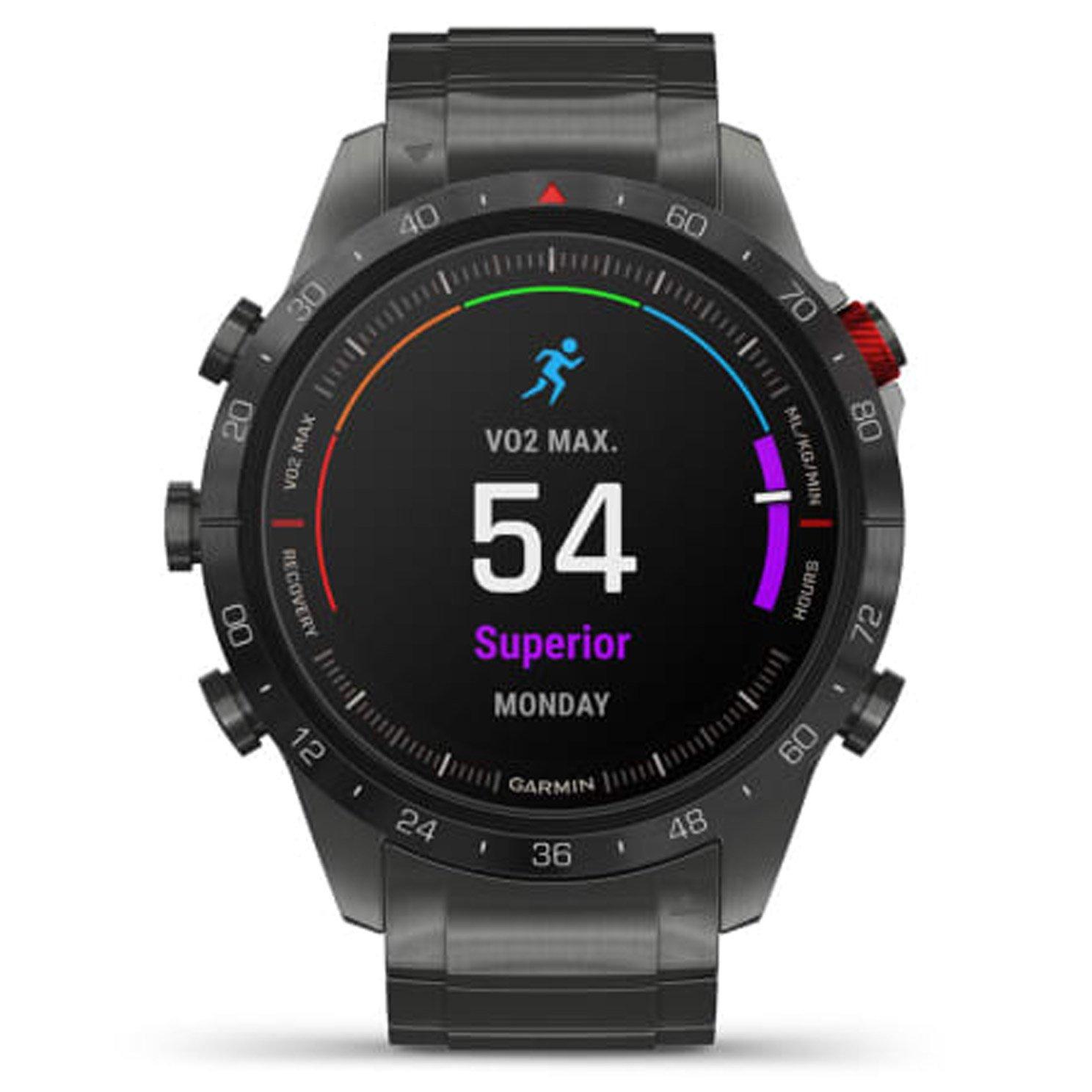 Garmin MARQ Athlete Gen 2 Titanium Quartz Smartwatch 010 02648