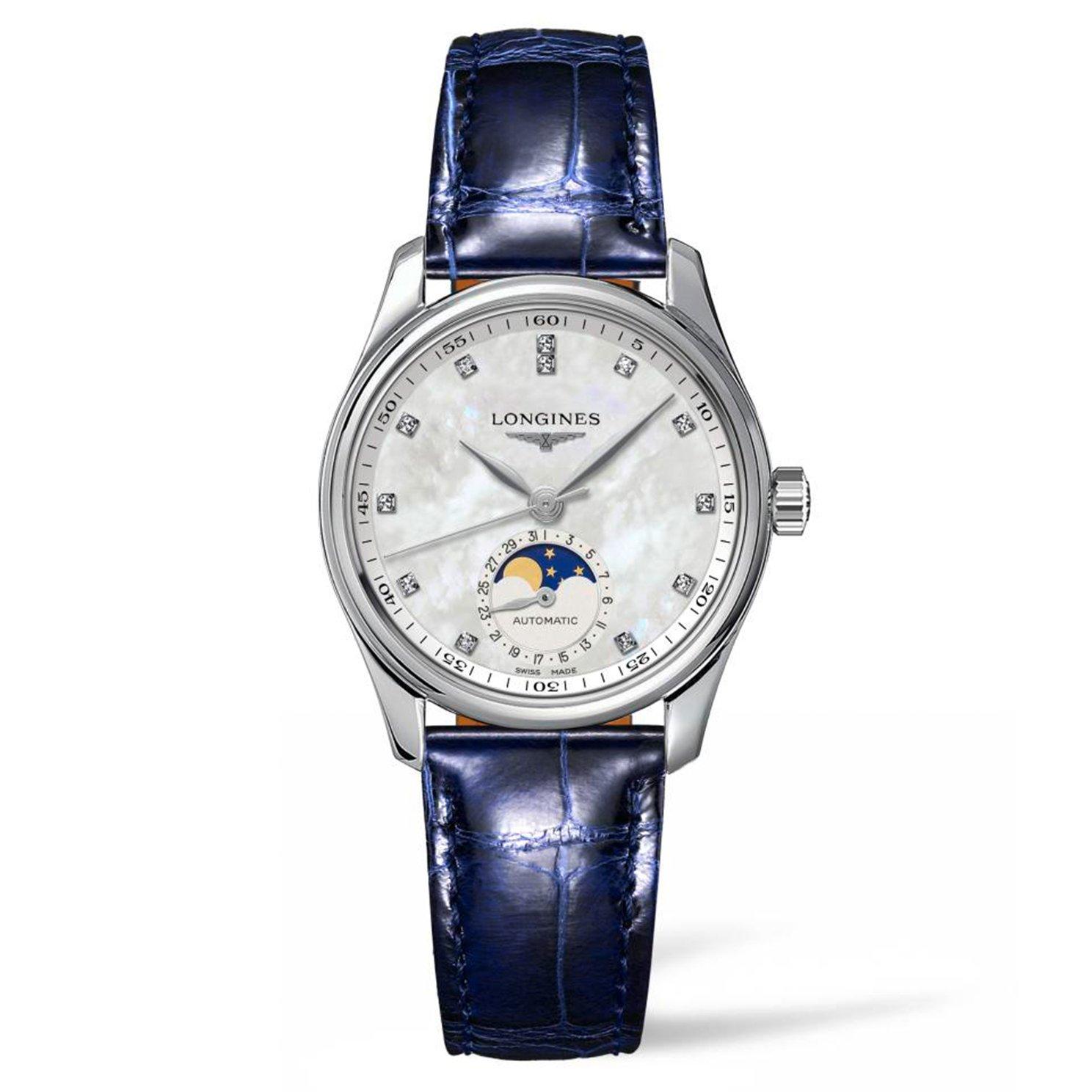 Longines Master Collection Moonphase Automatic Ladies Watch