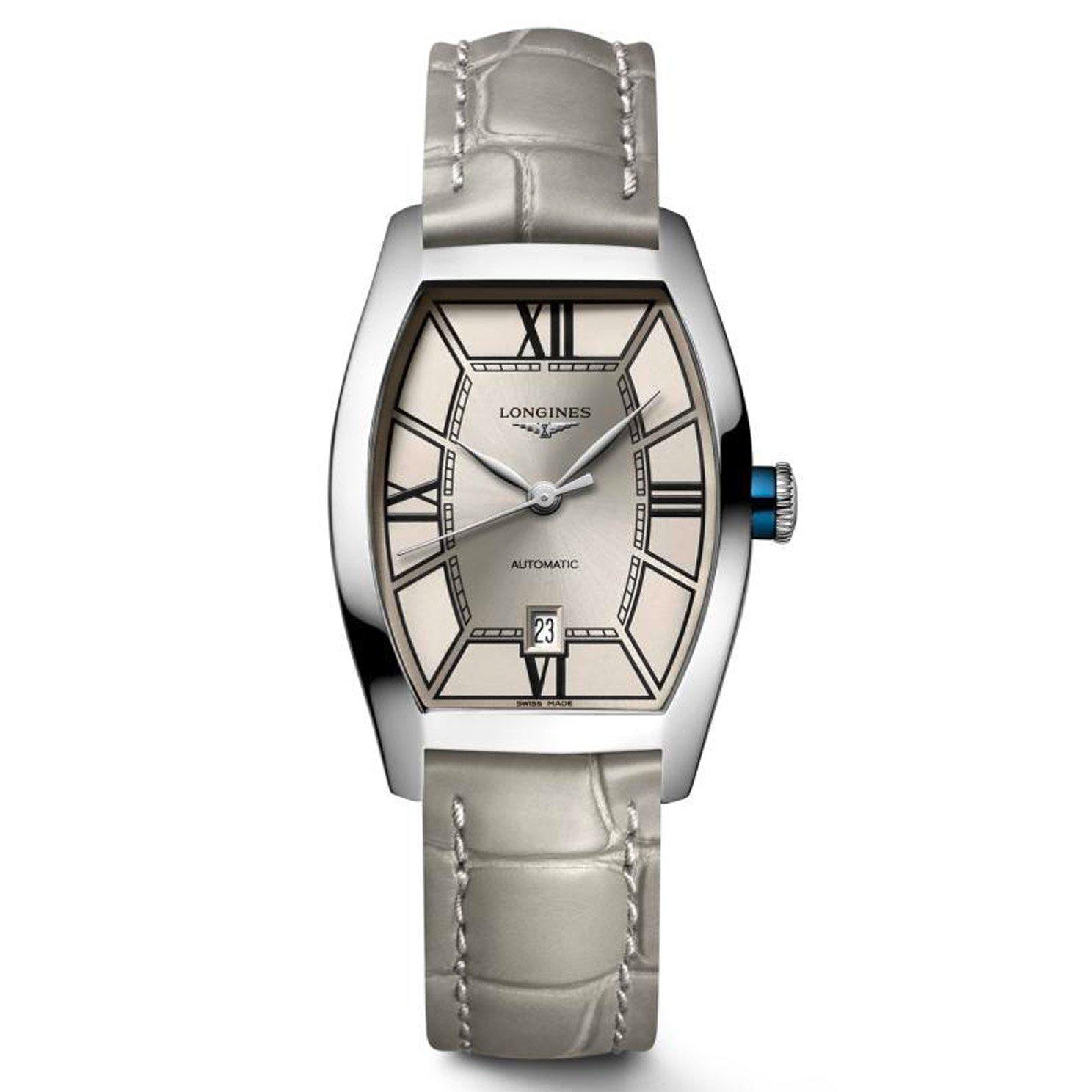 Longines Evidenza Grey Automatic Ladies Watch L21424662 30.5 mm