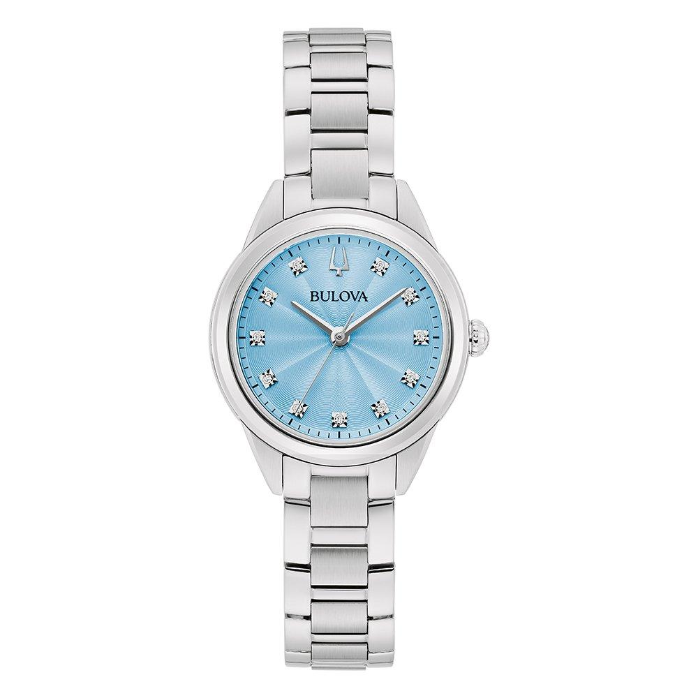 Bulova Classic Sutton 28mm Diamond Ladies Watch