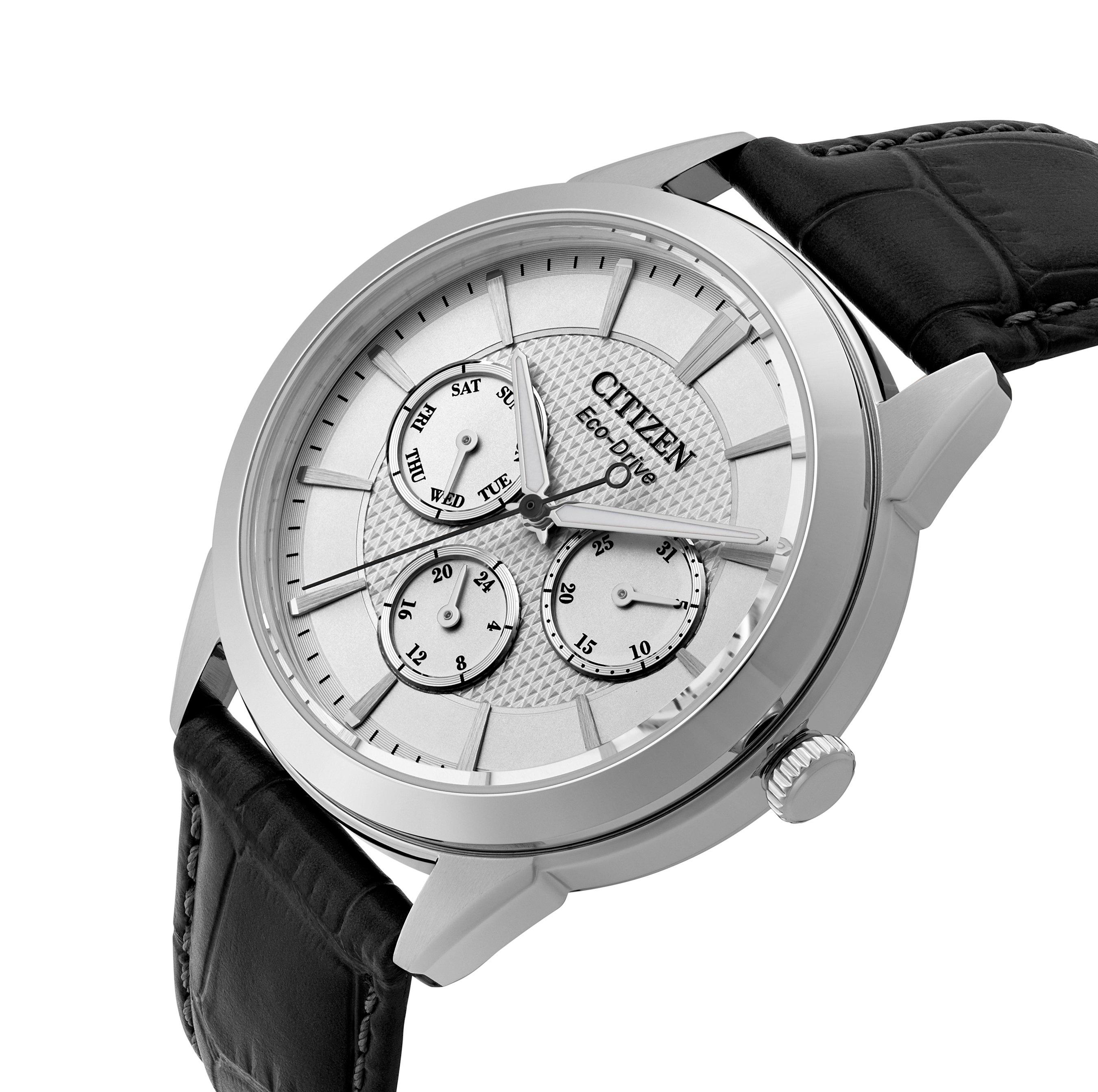 Citizen Rolan 40mm Stainless Steel Eco-Drive Men's Watch BU2110