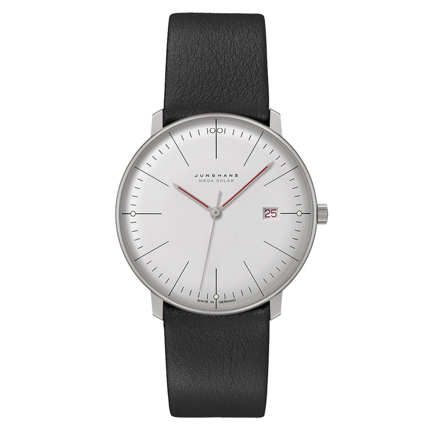 Junghans Max Bill Bauhaus White Automatic Watch 59 2326.02 38 mm