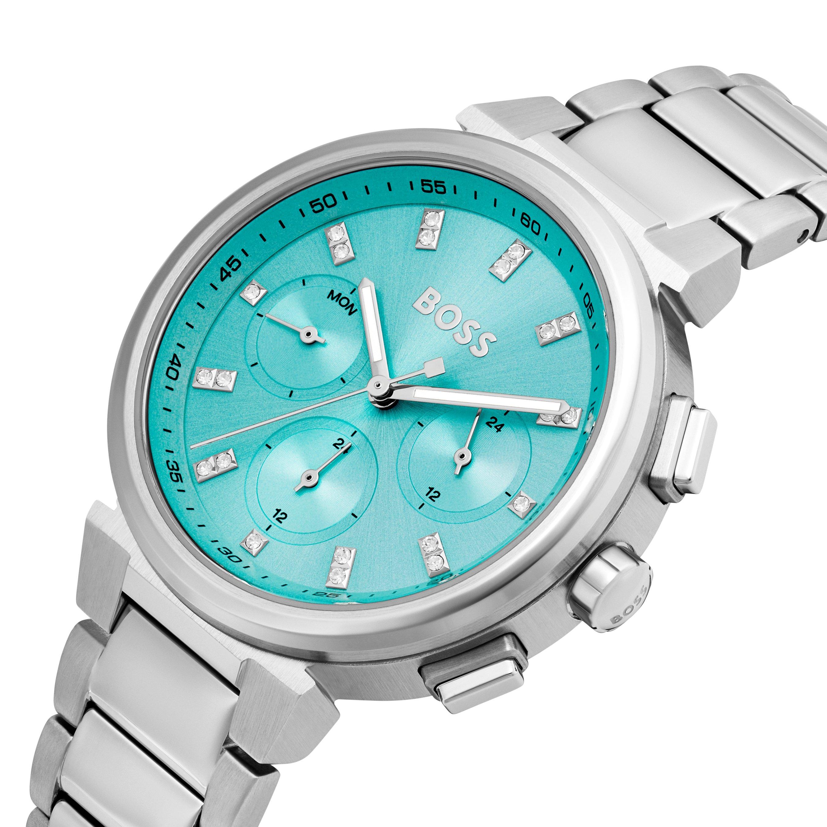 BOSS One Stainless Steel Blue Quartz Ladies Watch 1502763 | 38 mm 