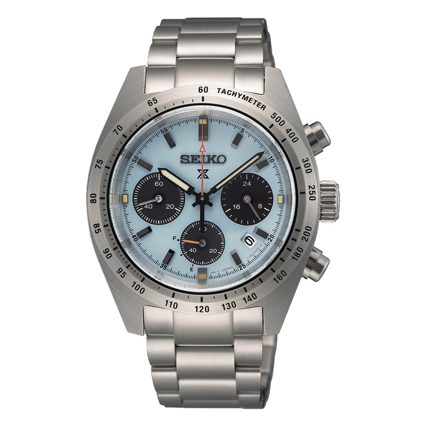 Seiko men's chronograph 2025 stainless steel watch