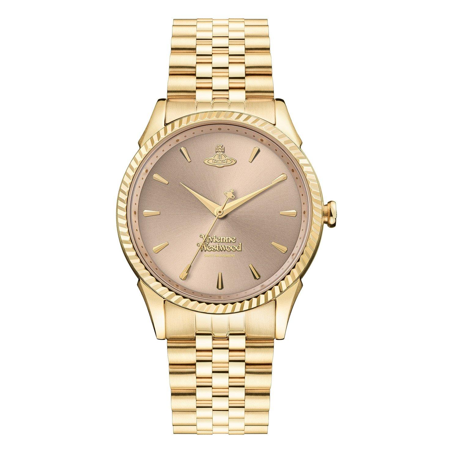 Watch with gold sale