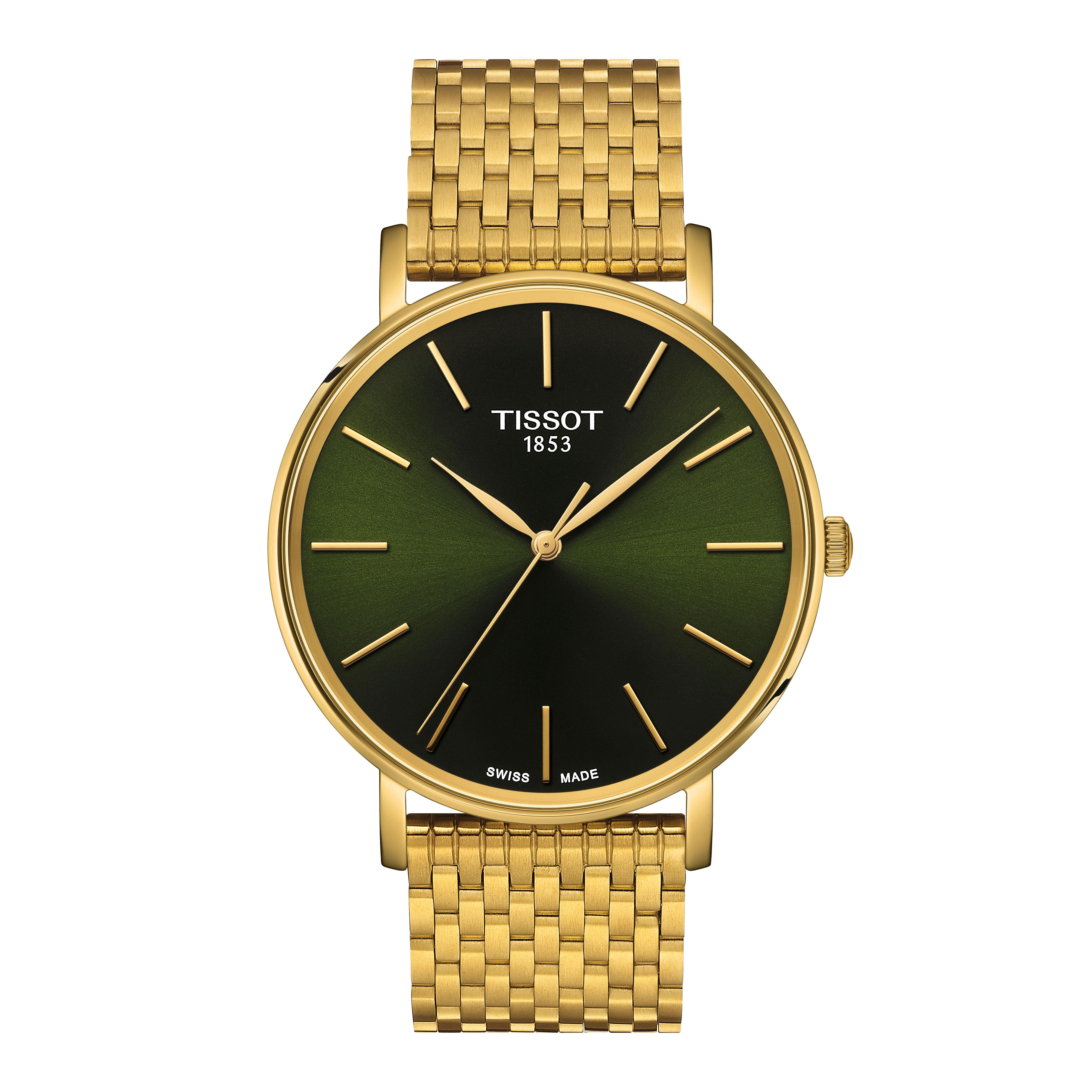 Tissot T Classic Everytime Green Quartz Men s Watch T1434103309100