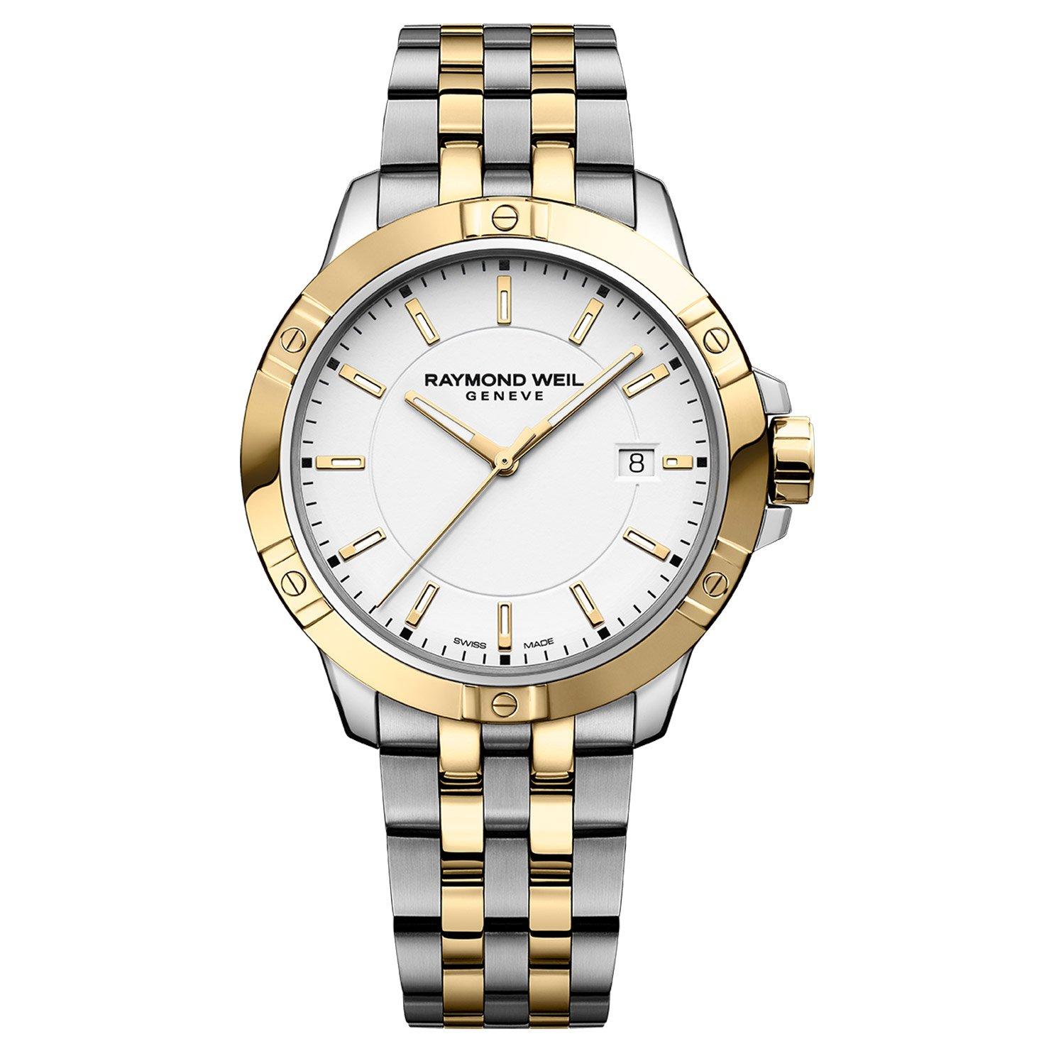 Raymond Weil Tango 41mm Stainless Steel and Yellow Gold Plated Men’s Watch