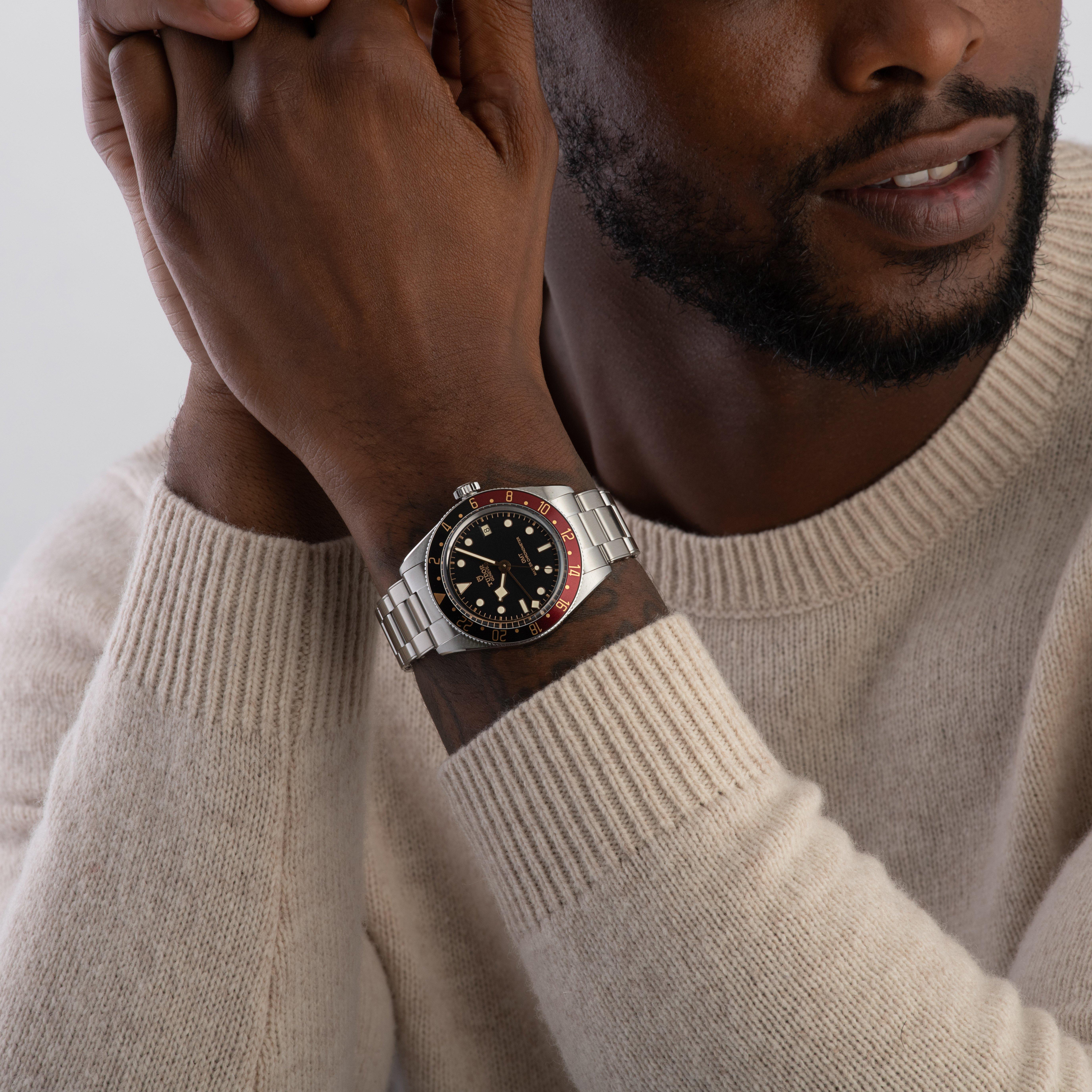 Wrist Tudor Gmt 2018 Black Bay 58 GMT 39mm Automatic Men's Watch