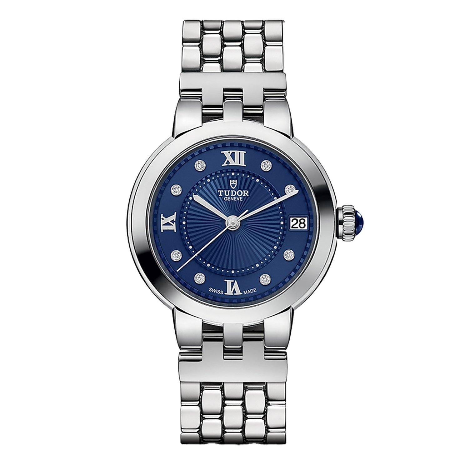 Image of TUDOR Clair De Rose 34mm Diamond Automatic Ladies Watch