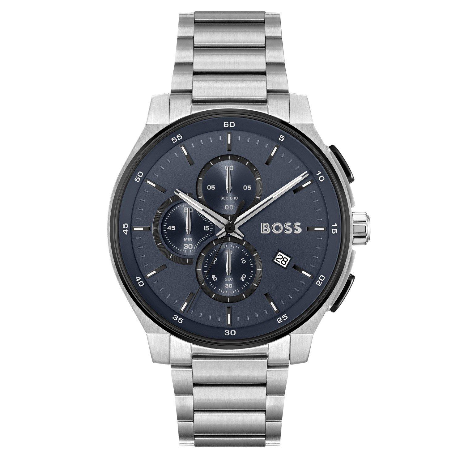 Boss Peak 2.0 44mm Stainless Steel Chronograph Men's Watch