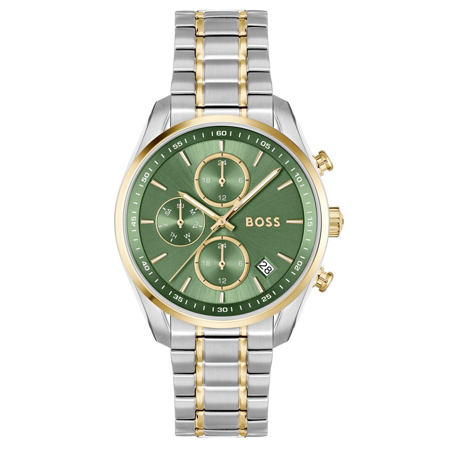 BOSS Grand Tour 38mm Stainless Steel Chronograph Ladies Watch