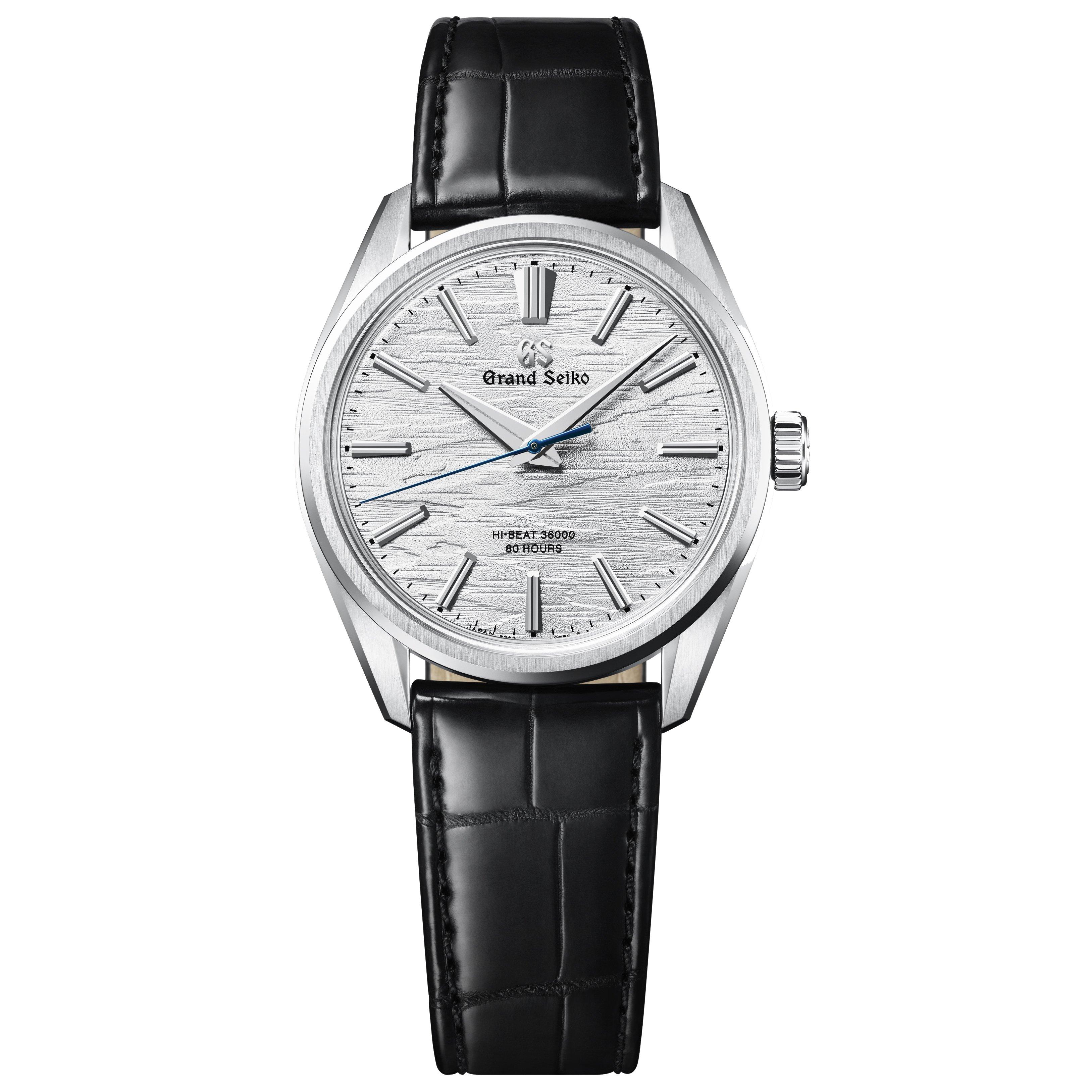 Grand Seiko ギフト箱 ホワイト Grand Seiko Evolution 9 White Birch 38.6mm Watch SLGW003G | Silver
