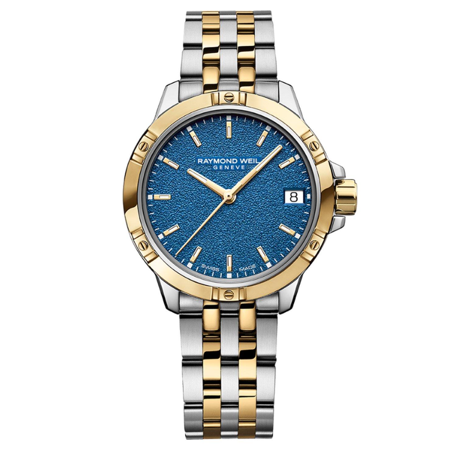 Raymond Weil Tango 30mm Stainless Steel and Yellow Gold PVD Ladies Watch