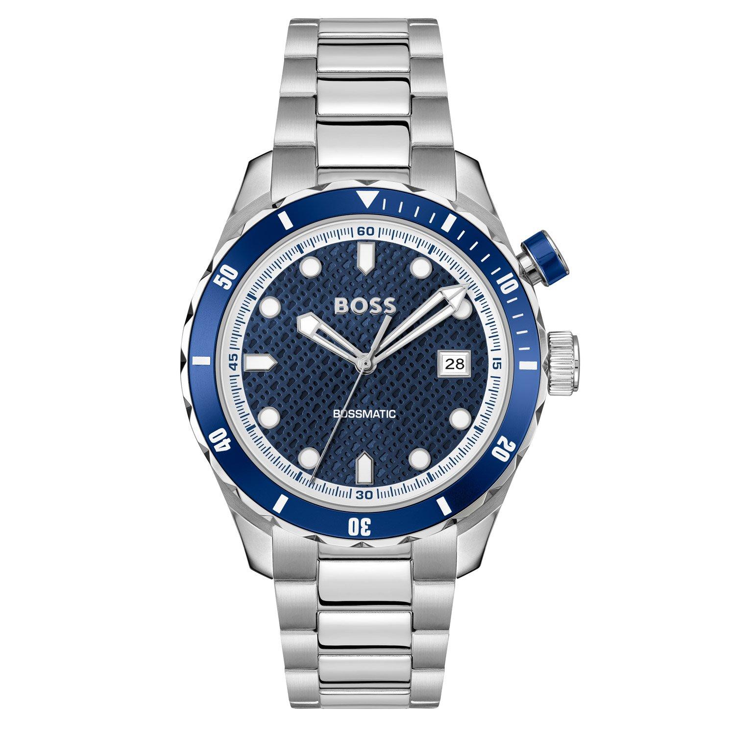 BOSS BOSSMATIC 42mm Stainless Steel Hybrid Automatic Men’s Watch