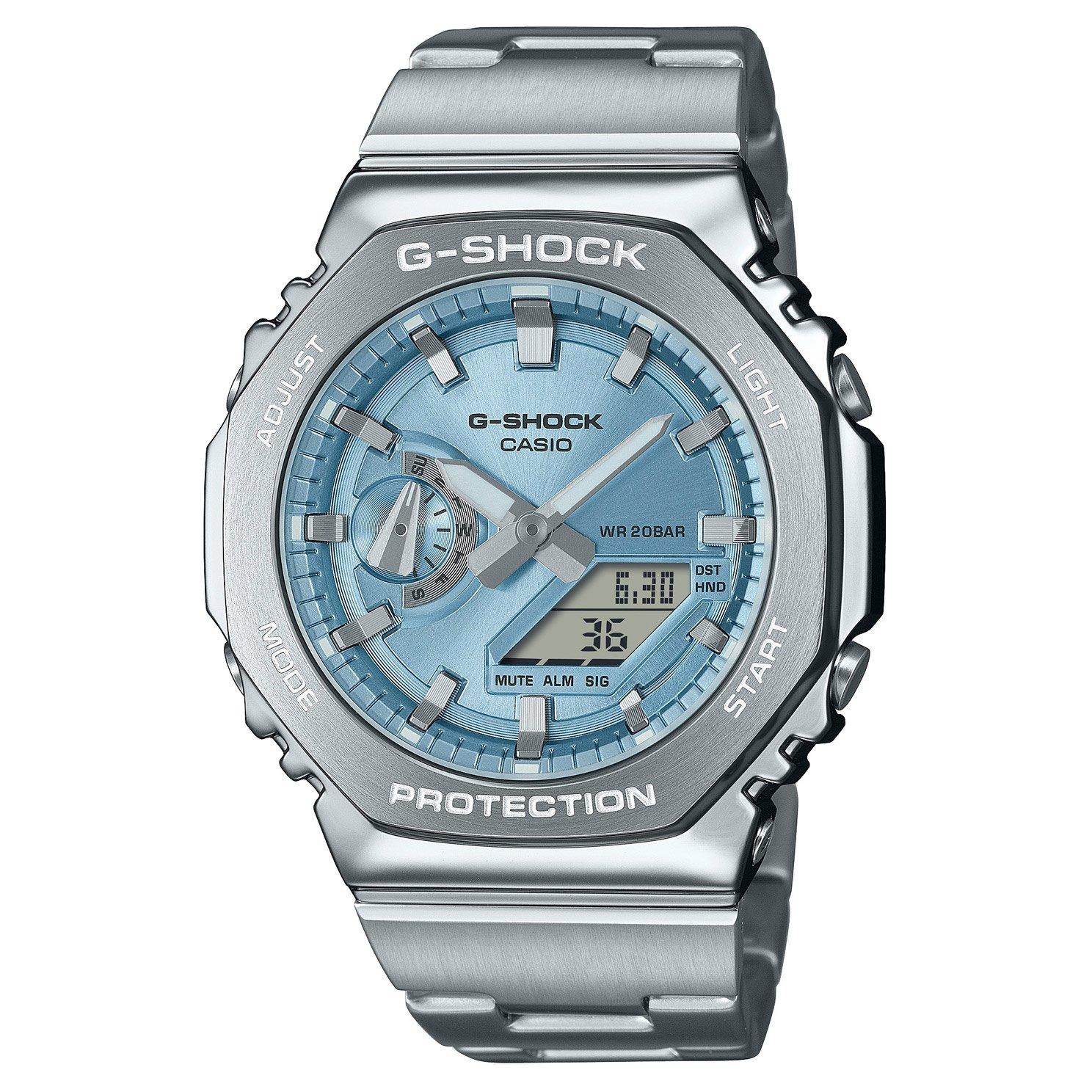 G-Shock Full Metal Chrono 44.4mm Solar Powered Men's Watch GMC