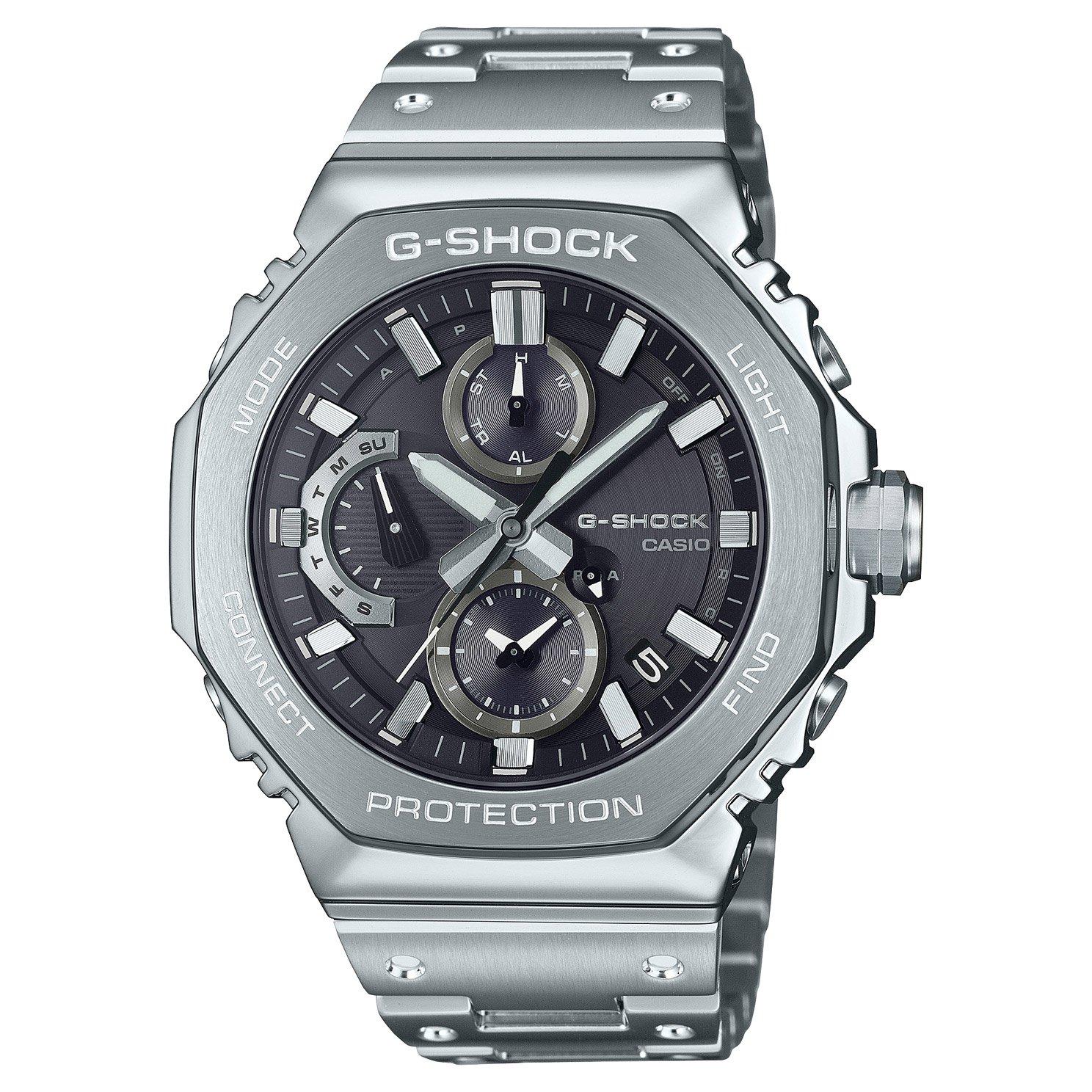 G-Shock Full Metal Chrono 44.4mm Solar Powered Men’s Watch