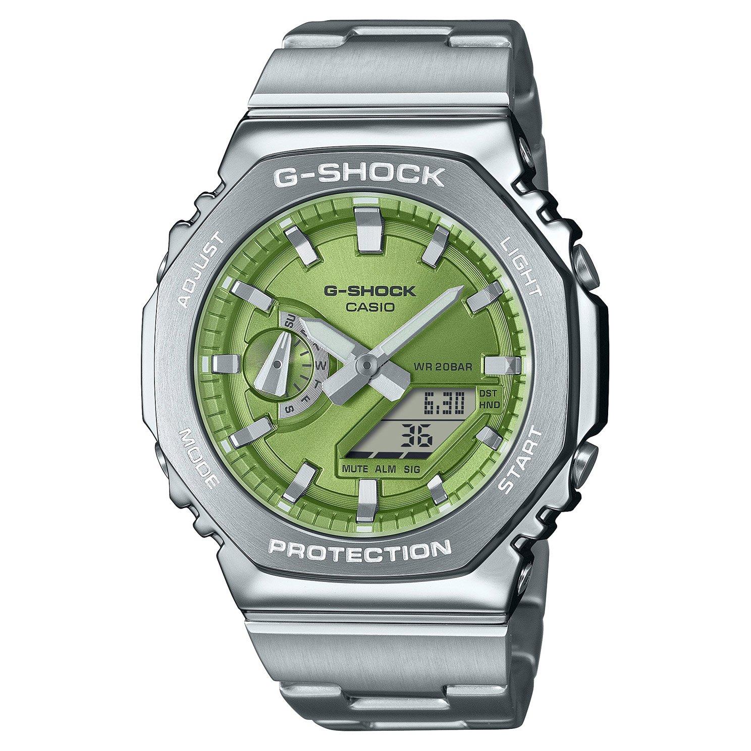 G-Shock GM-2110D Stainless Steel Men's Watch GM-2110D-3AER