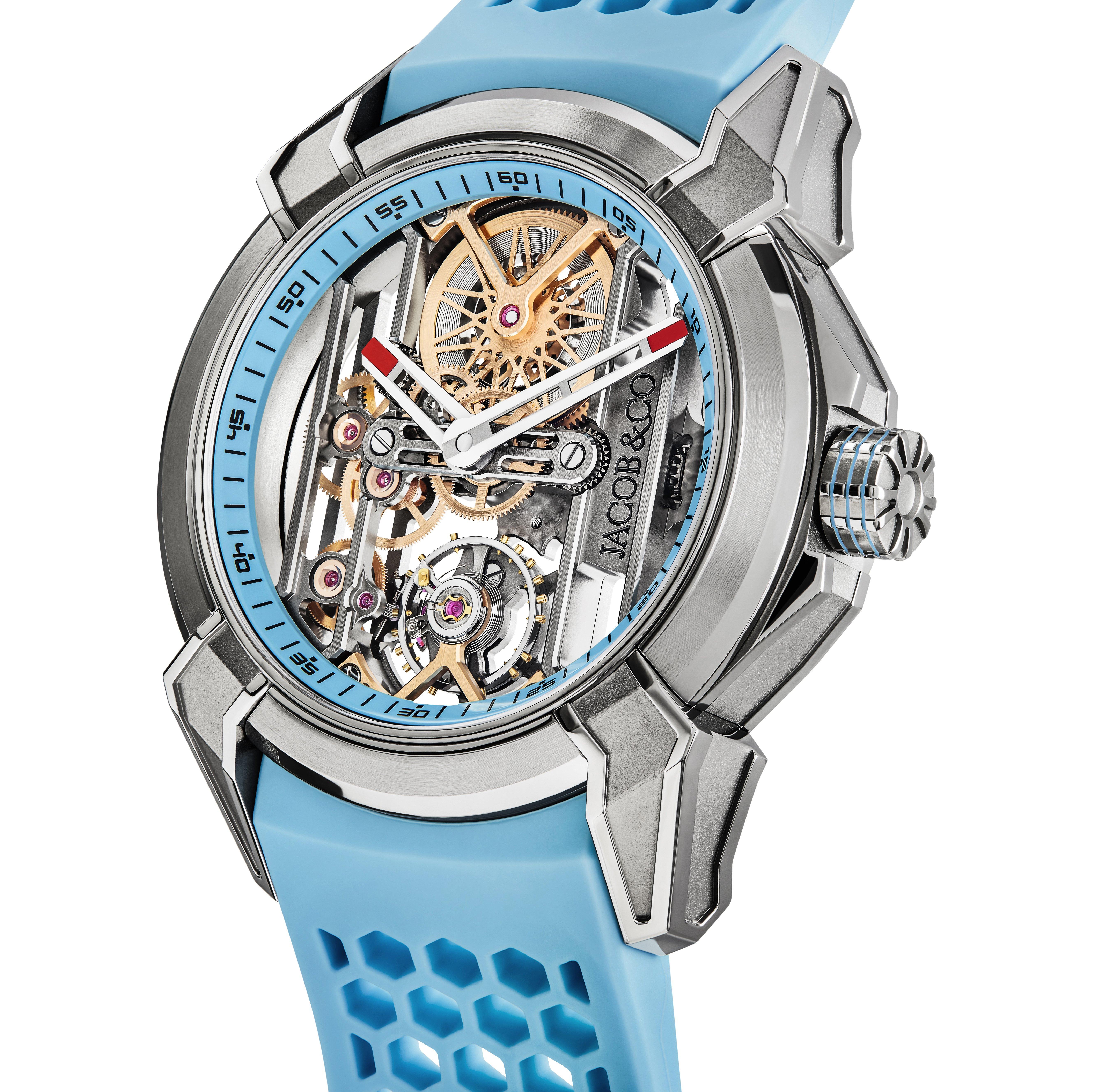 Jacob & Co. Epic X Skeleton 44mm Titanium Men’s Watch