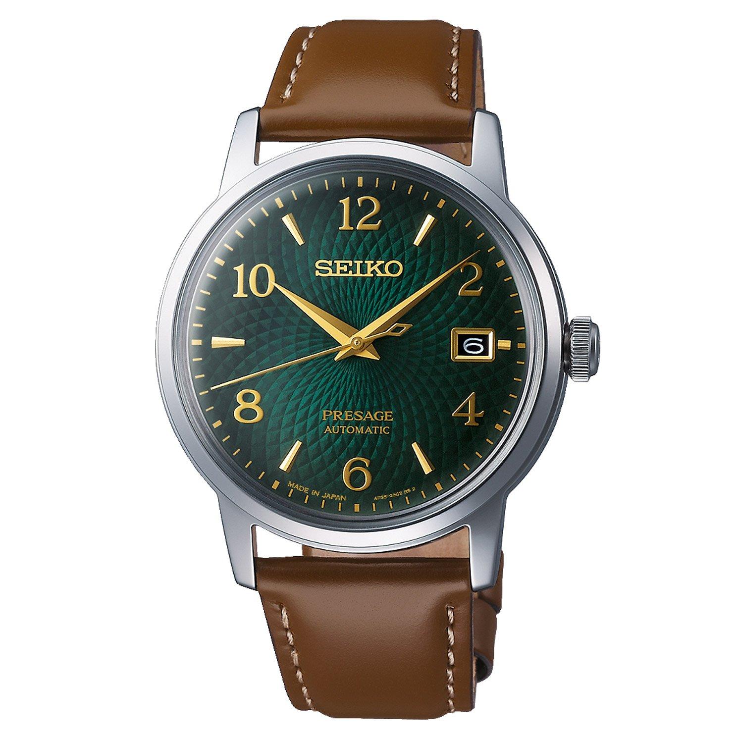 Seiko Presage Cocktail Time 'Mojito' Automatic Men's Watch