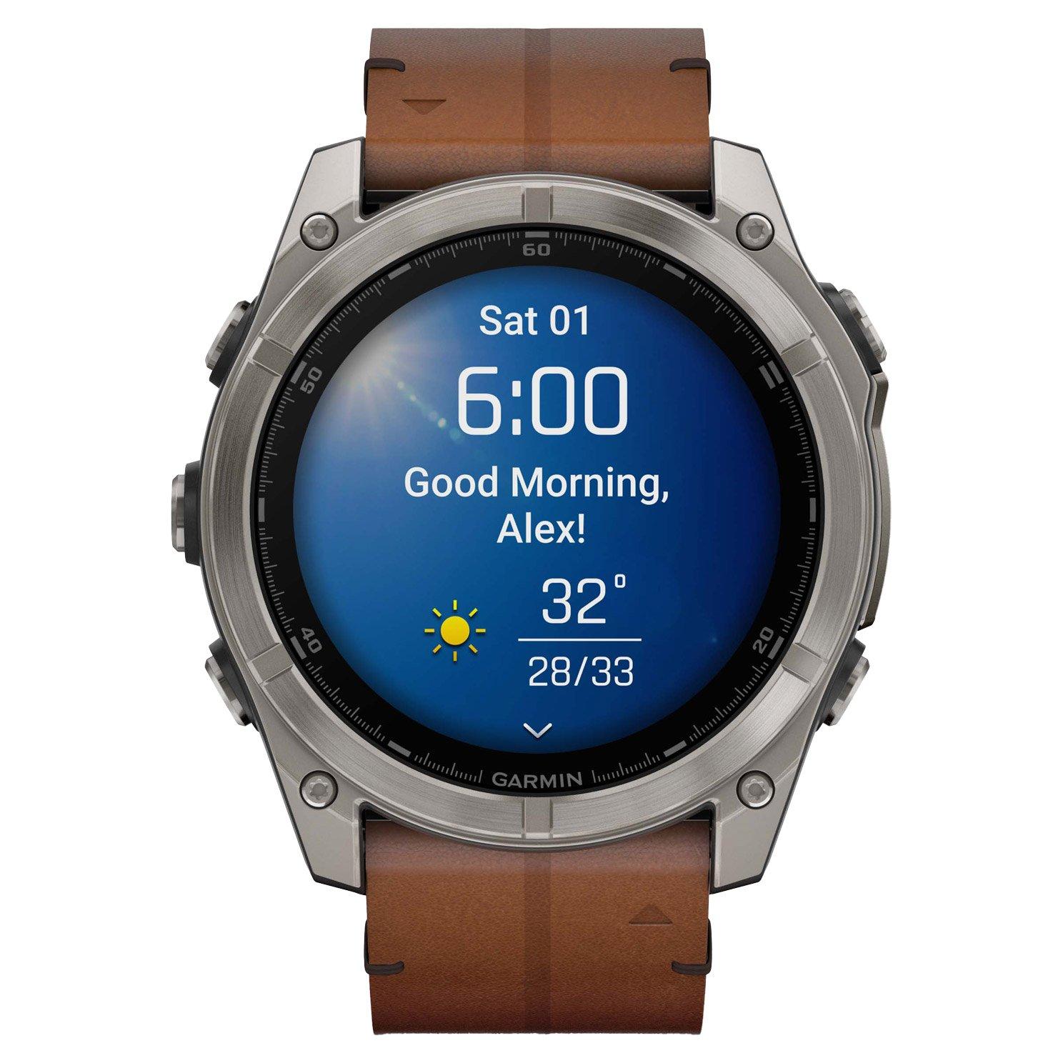 Garmin Fenix 8 AMOLED 51mm Titanium Multisport GPS Smartwatch 010