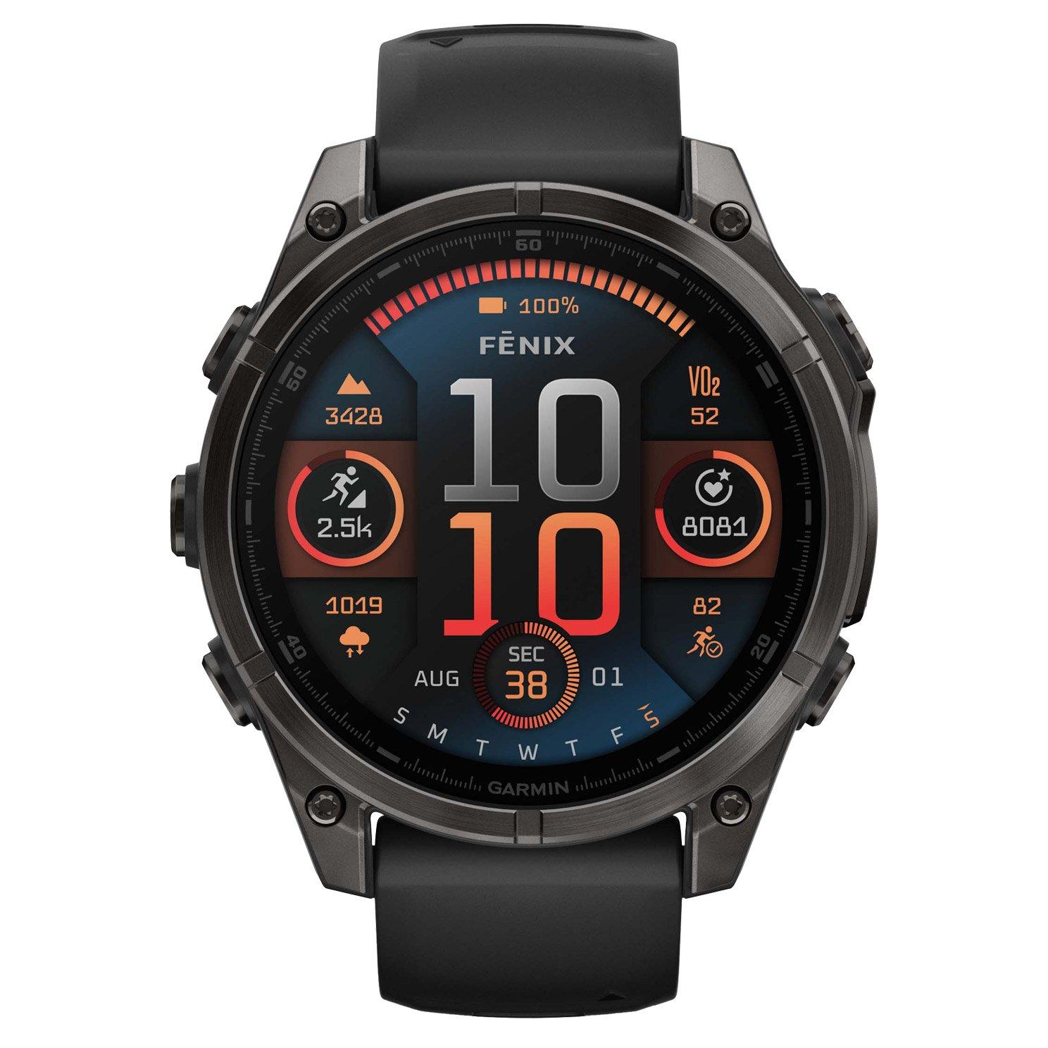Garmin Fenix 8 AMOLED 47mm Titanium Multisport GPS Smartwatch
