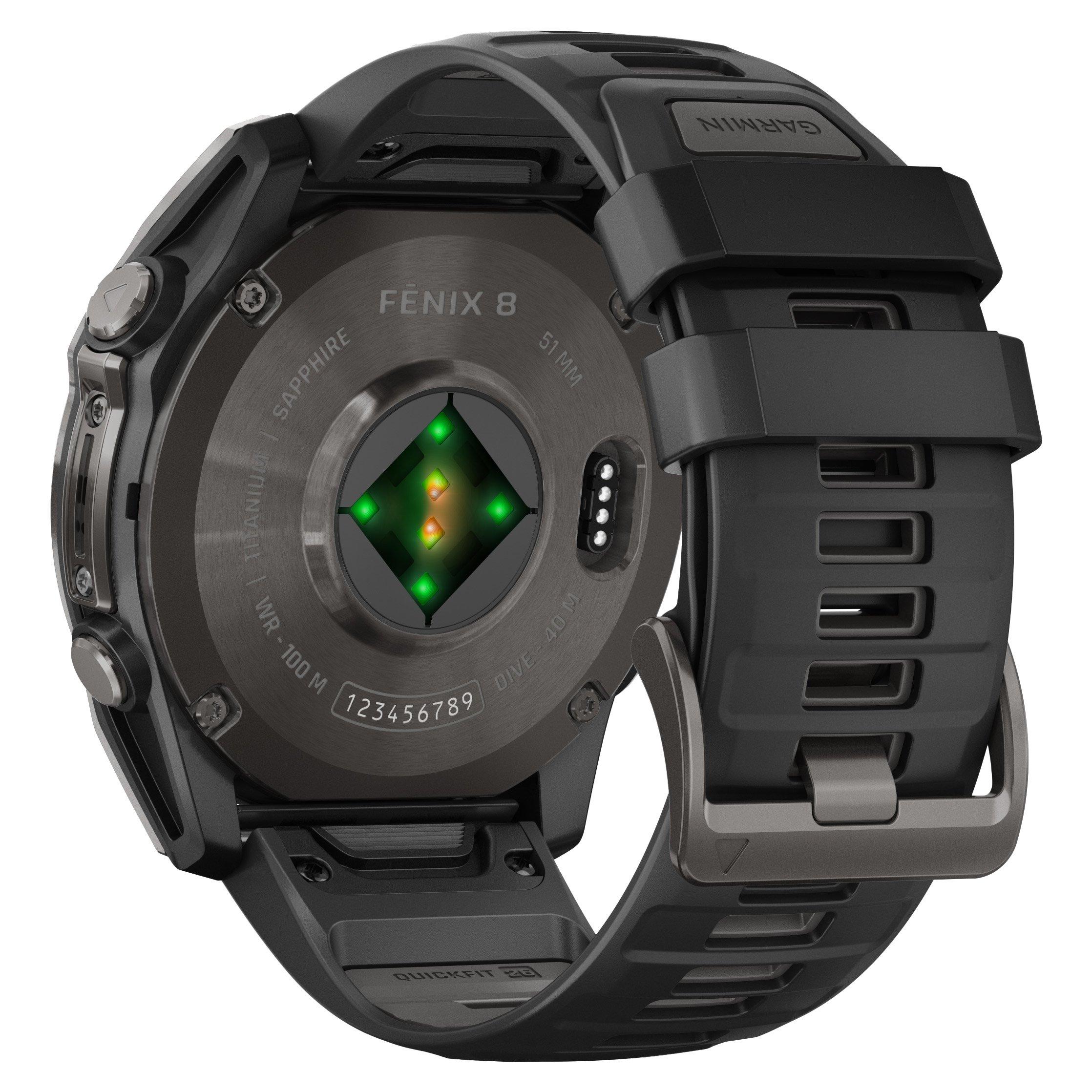 Garmin Fenix 8 AMOLED 51mm Multisport GPS Smartwatch 010-02905-21