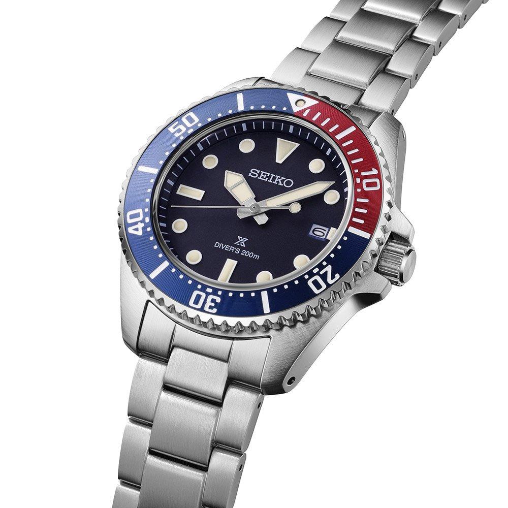 Seiko Prospex Solar Diver's 41mm Men's Watch SNE595P1 Blue, 41
