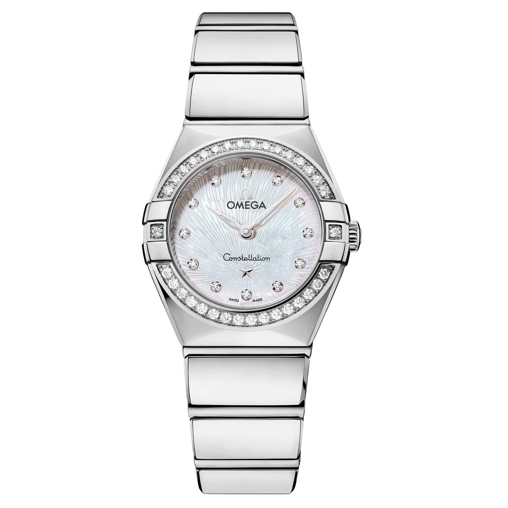 OMEGA Constellation 25mm Diamond Ladies Watch 131.15.25.60.55.002 ...