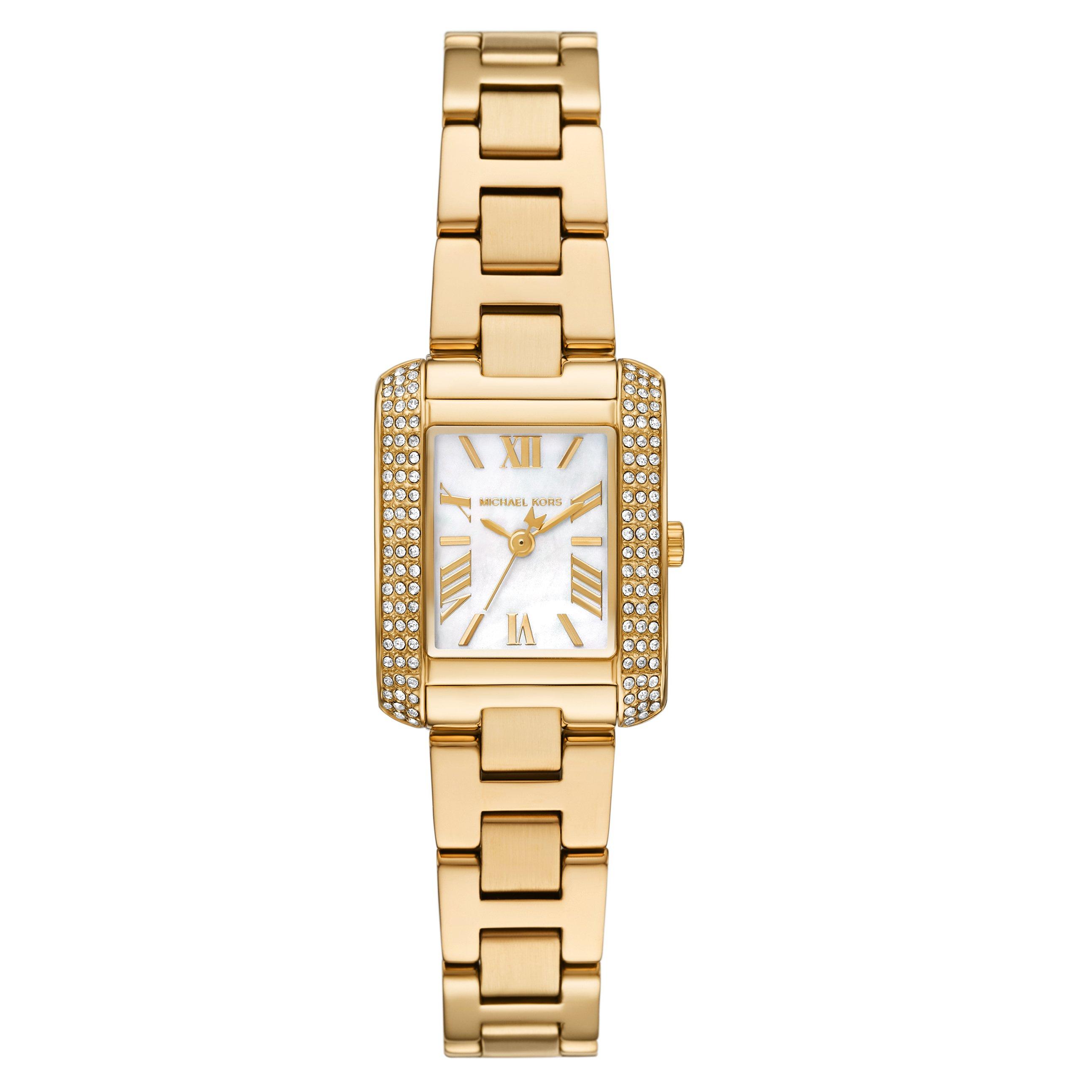 Anna 美品MICHAEL KORS Oversized Aspyn Silver-Tone Watch | Michael Kors [US]