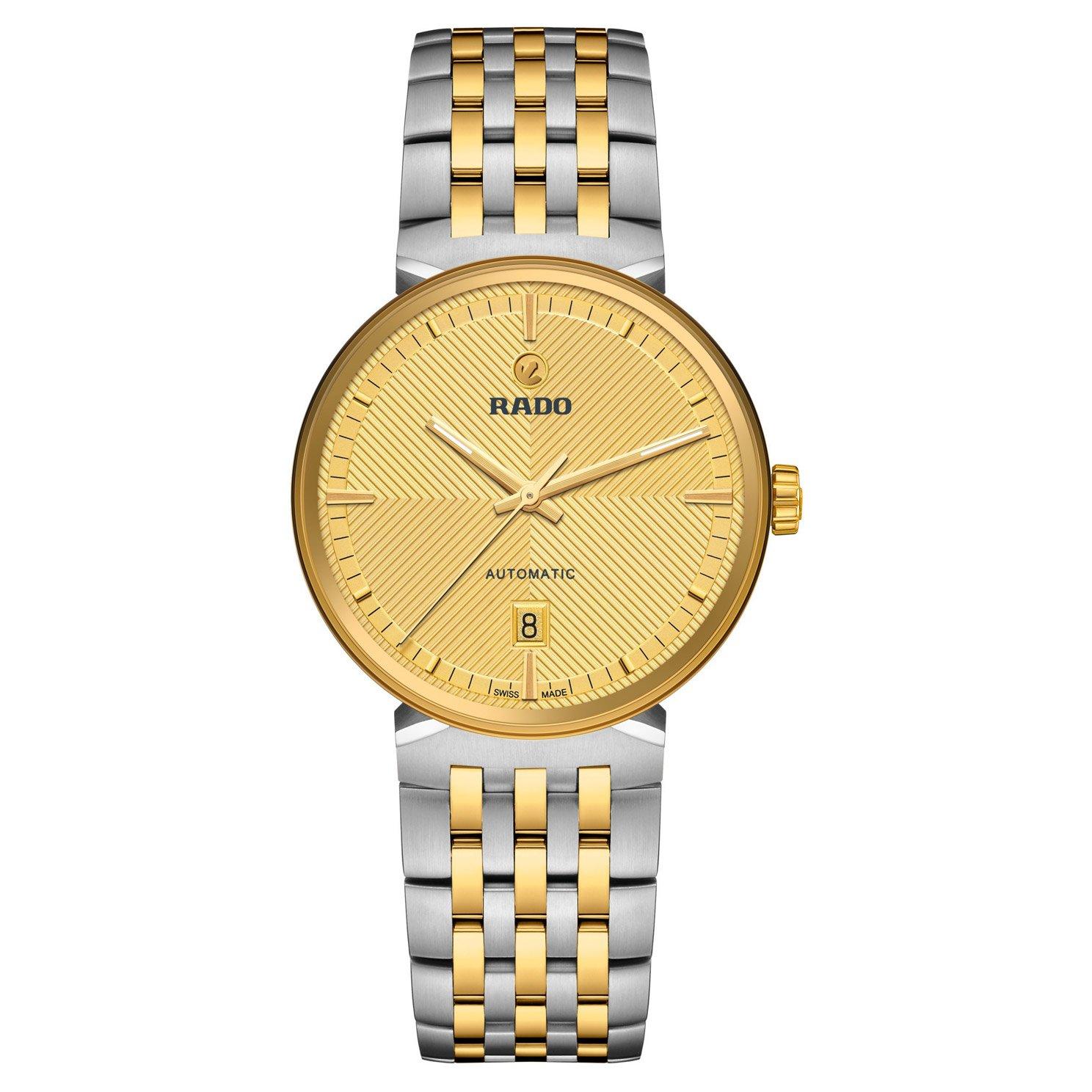 Rado Florence 39mm Yellow Gold PVD Automatic Watch R48904013