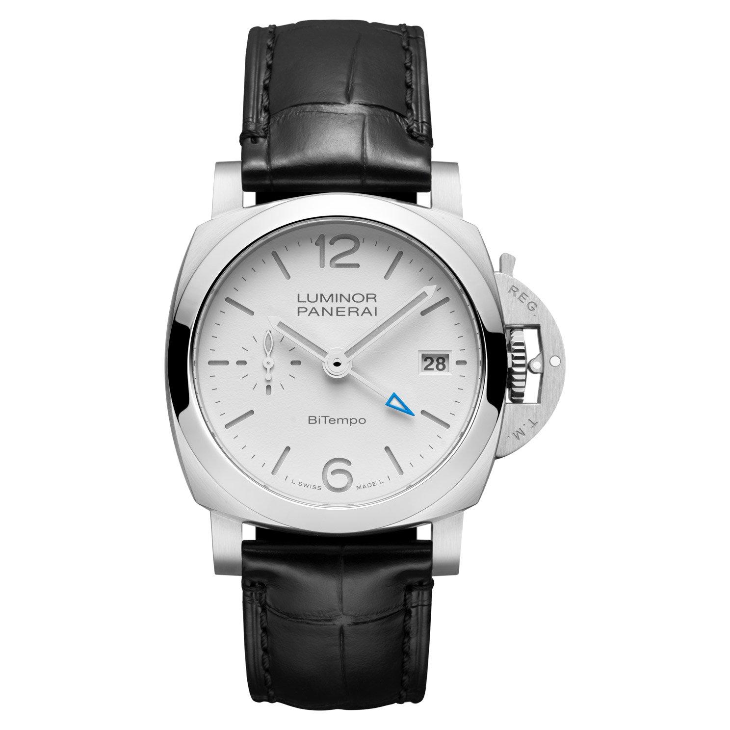 Panerai Luminor Quaranta BiTempo 40mm Automatic Watch