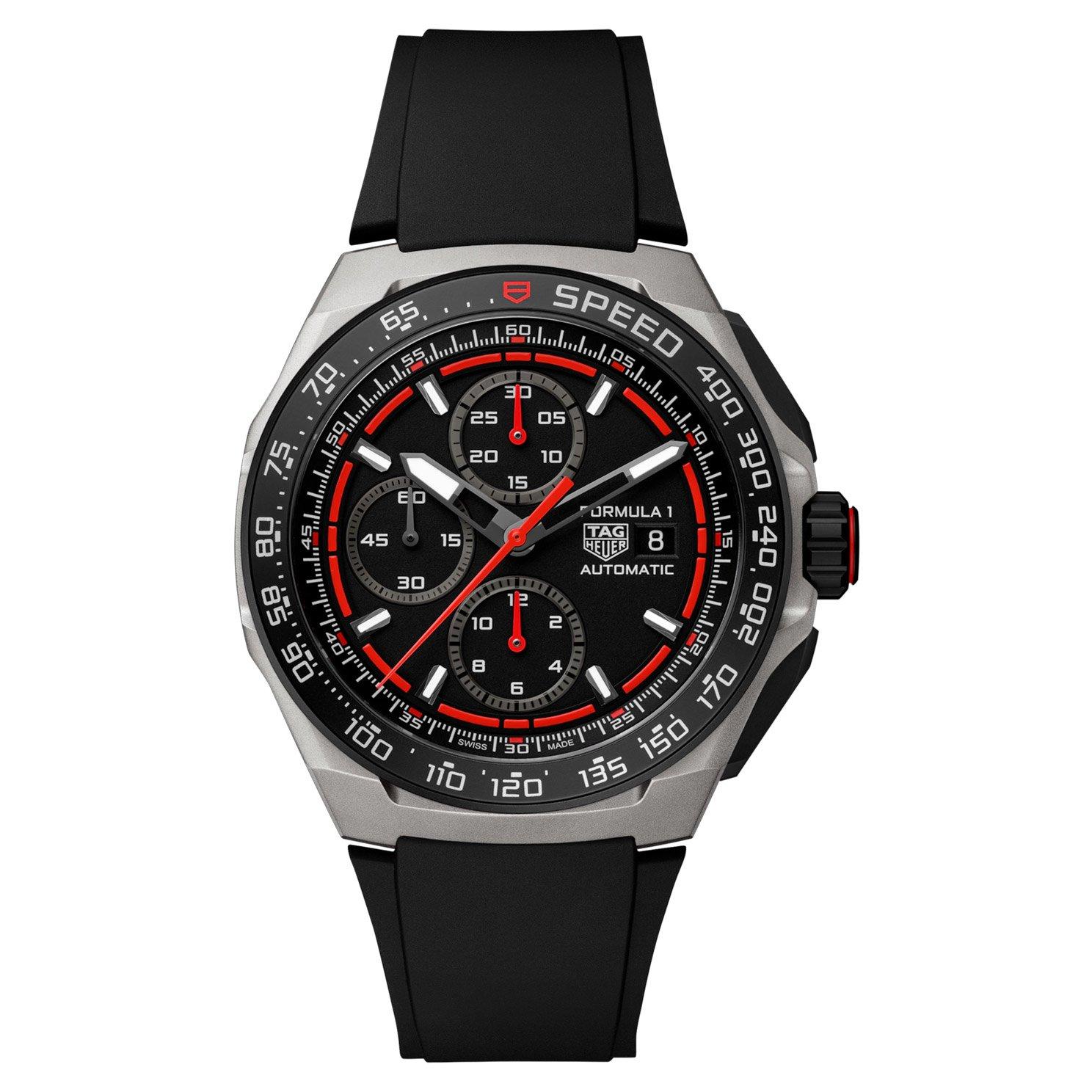 TAG Heuer Formula 1 44mm Titanium Chronograph Automatic Men’s Watch
                  