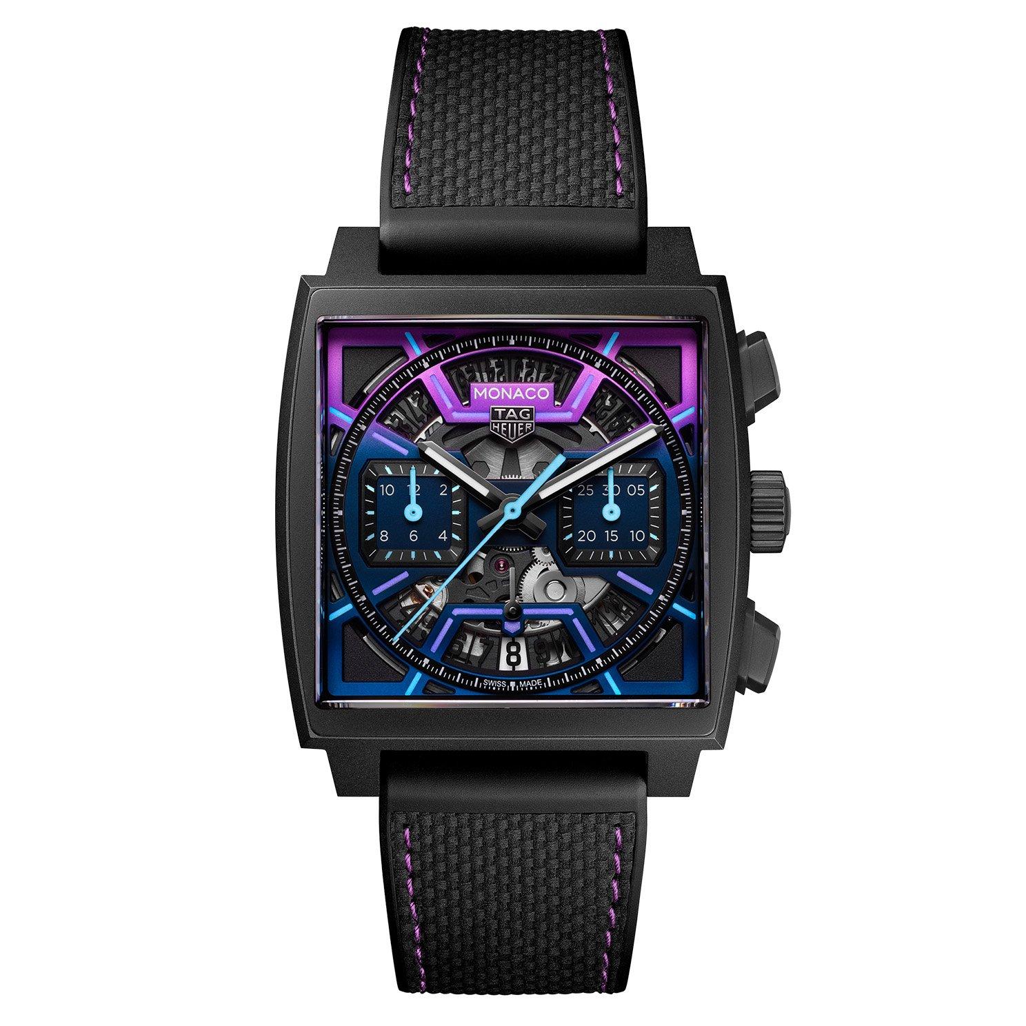 TAG Heuer Monaco 39mm Titanium DLC Chronograph Automatic Watch