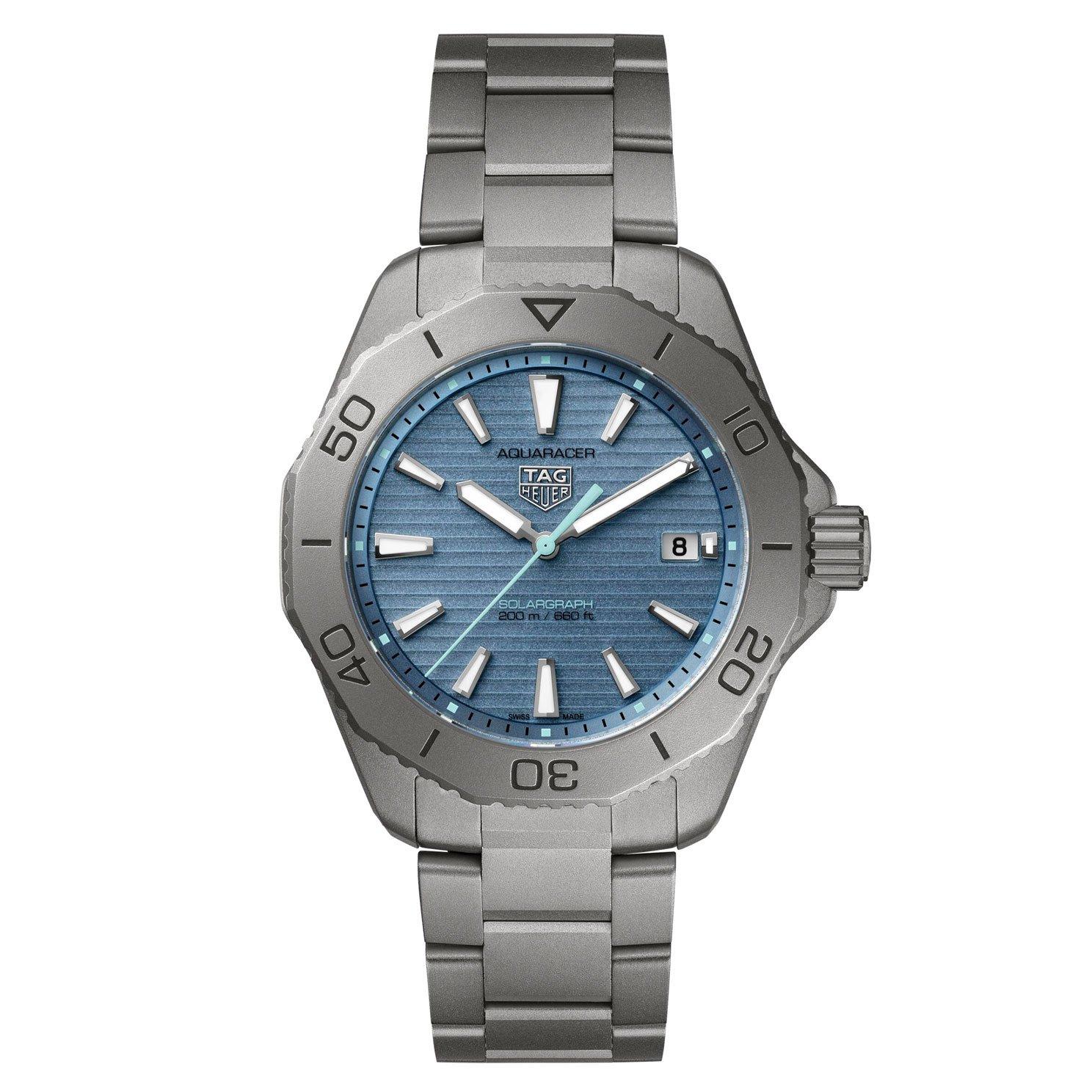 TAG Heuer Aquaracer Professional 200 Solargraph 40mm Titanium