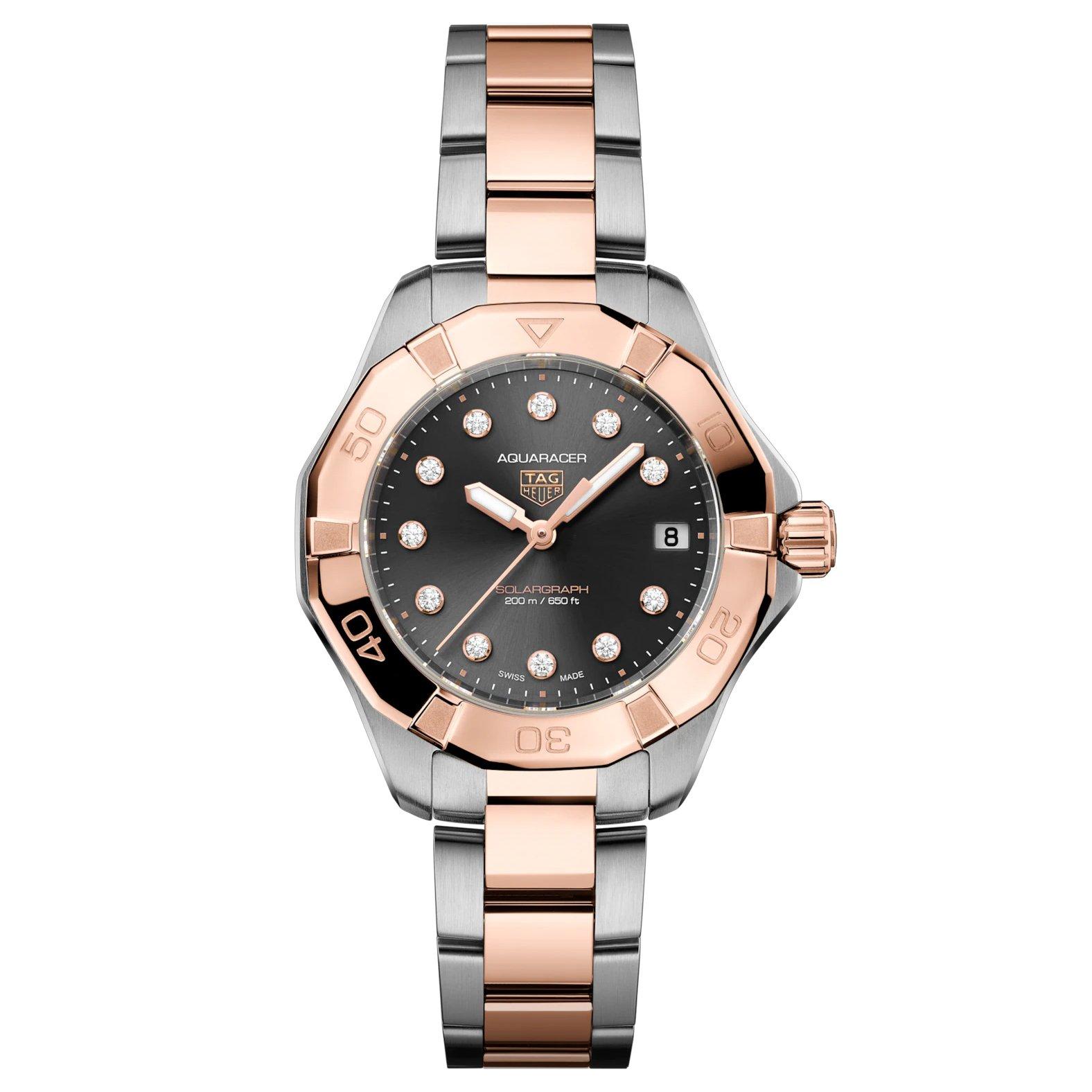 TAG Heuer Aquaracer Professional 200 Solargraph 34mm Watch