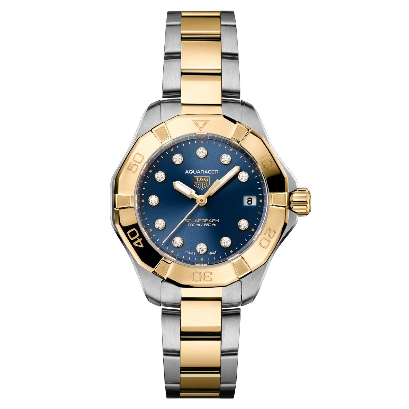 TAG Heuer Aquaracer Professional 200 Solargraph 34mm Watch