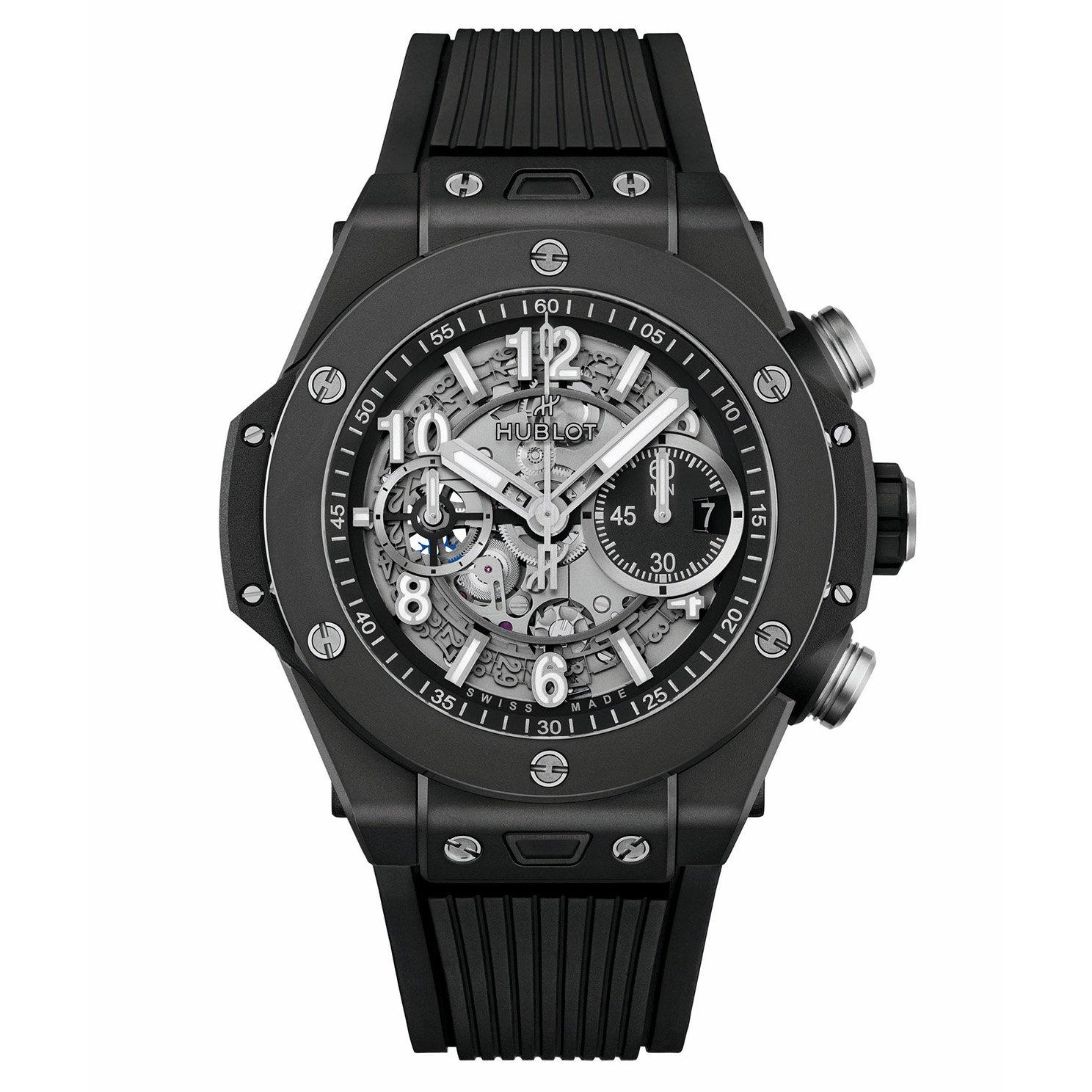 Hublot Big Bang Unico Black Magic 44mm Ceramic Chronograph Men’s Watch
