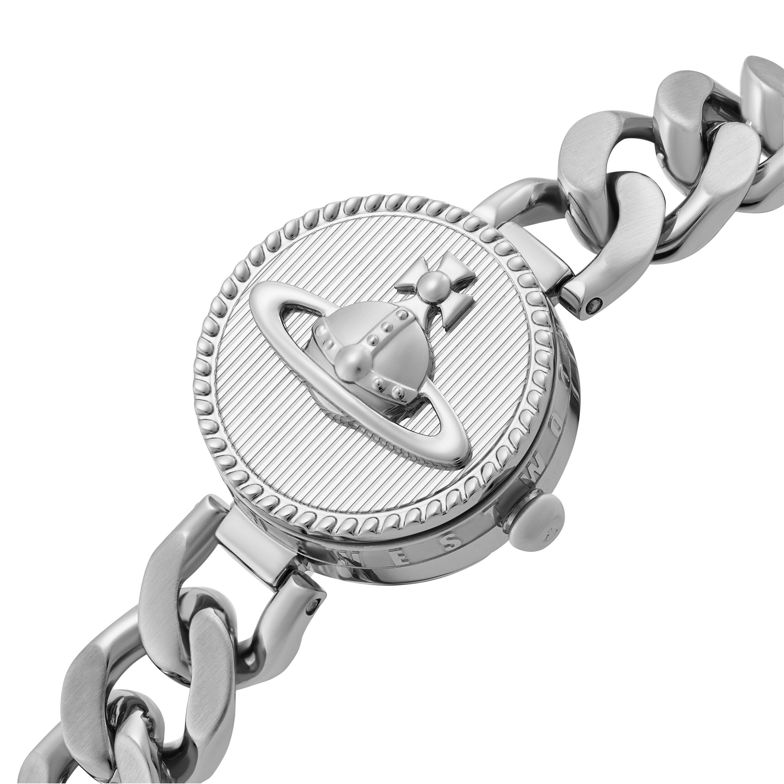 Vivienne Westwood Orb Button 25.5mm Stainless Steel Ladies