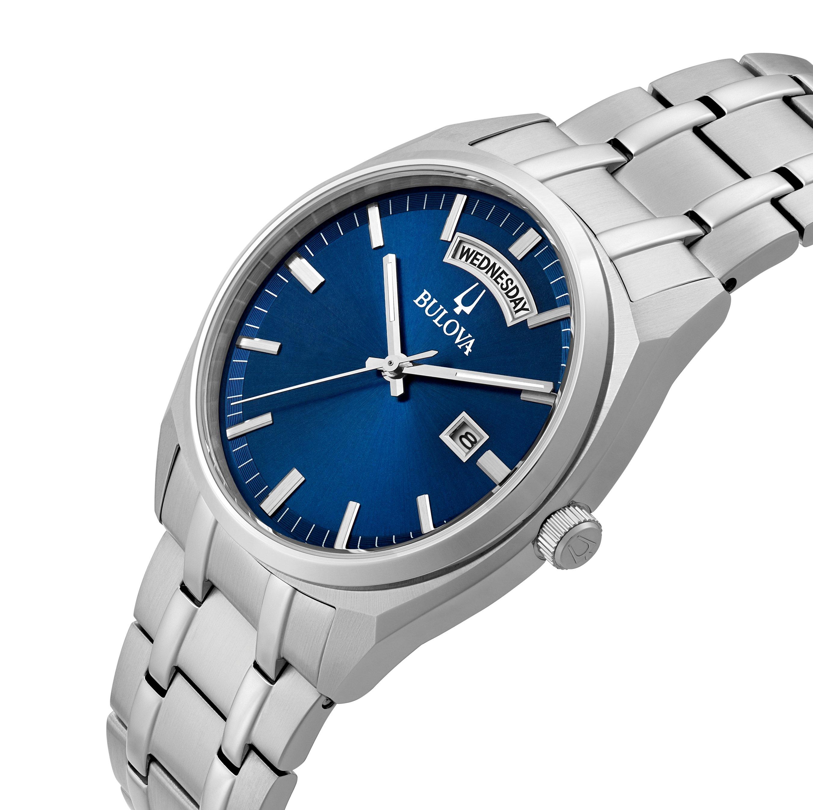 Bulova Surveyor 39mm Men’s Watch 96C125 | Blue, 39 mm | Beaverbrooks