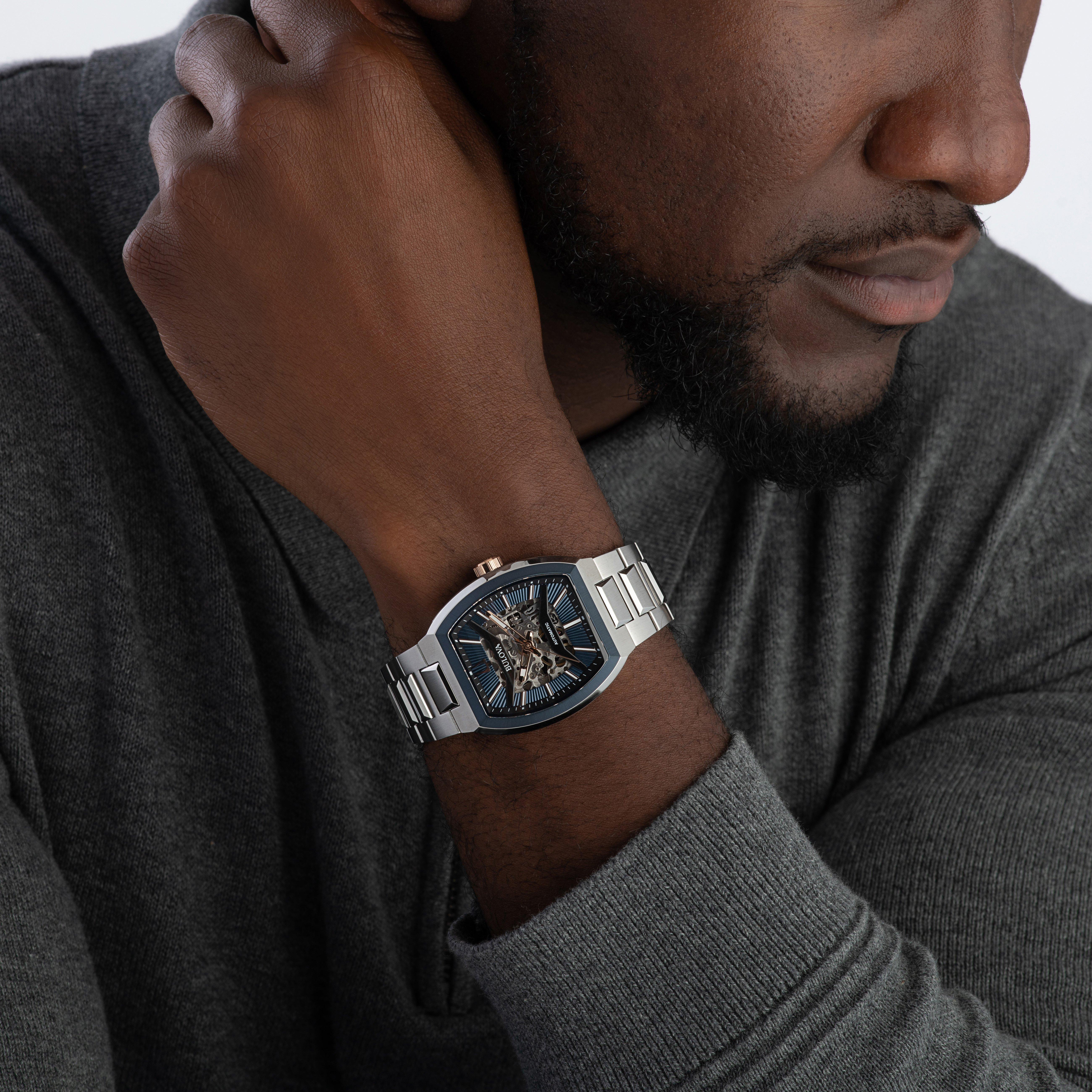 Bulova Maquina 40mm Skeleton Automatic Men’s Watch