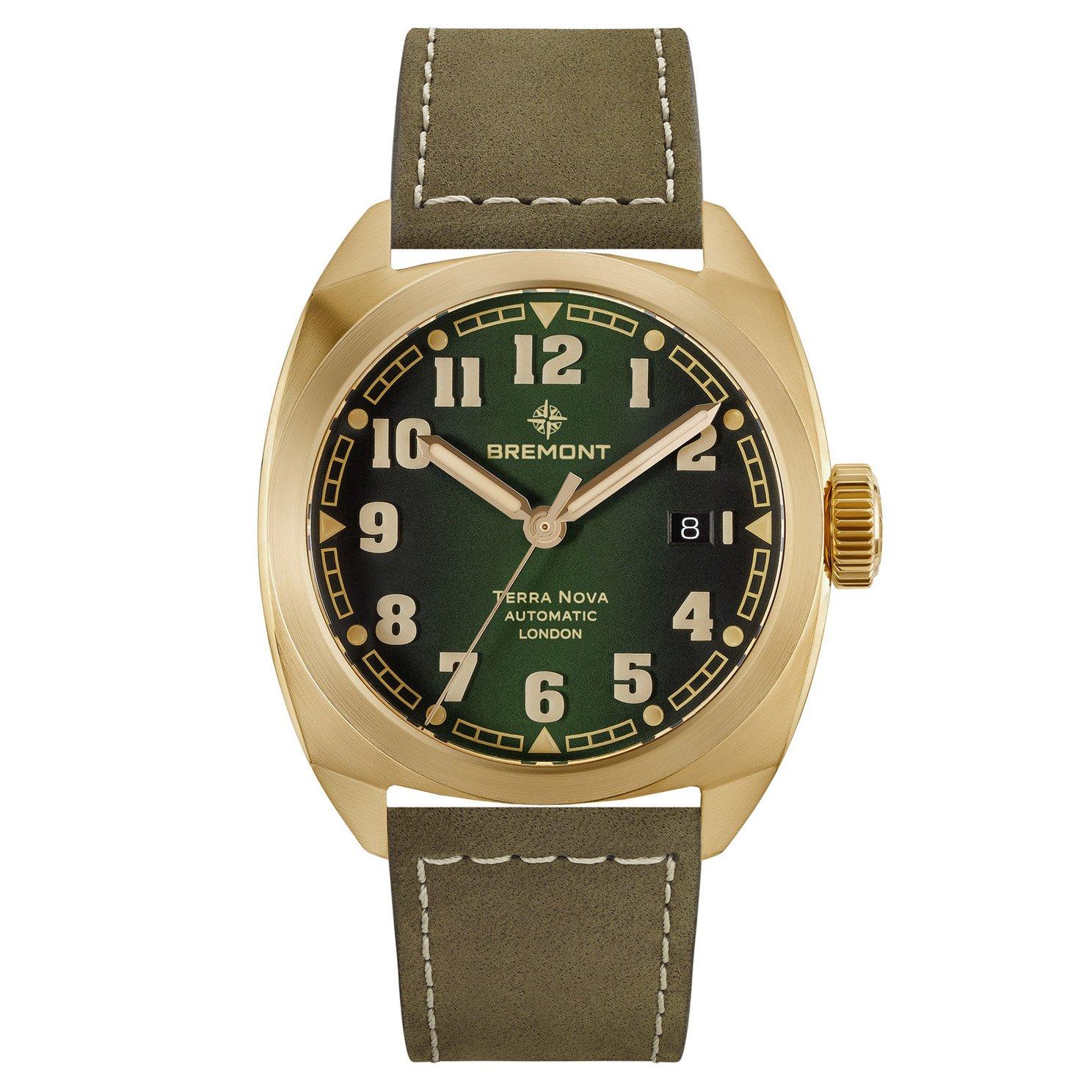 Bremont Terra Nova 40.5mm Date Bronze Automatic Watch