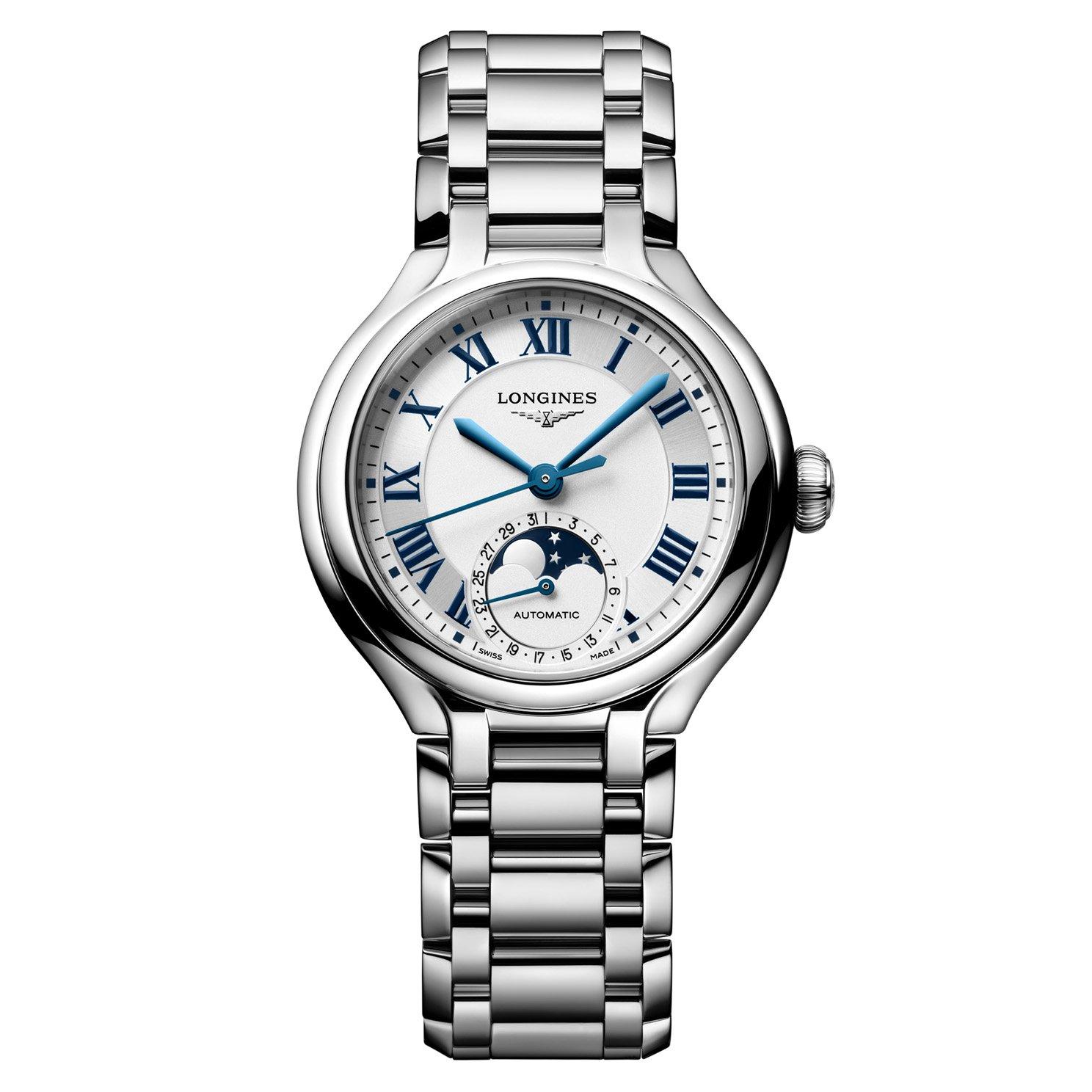 Longines Primaluna Moonphase 34mm Automatic Ladies Watch