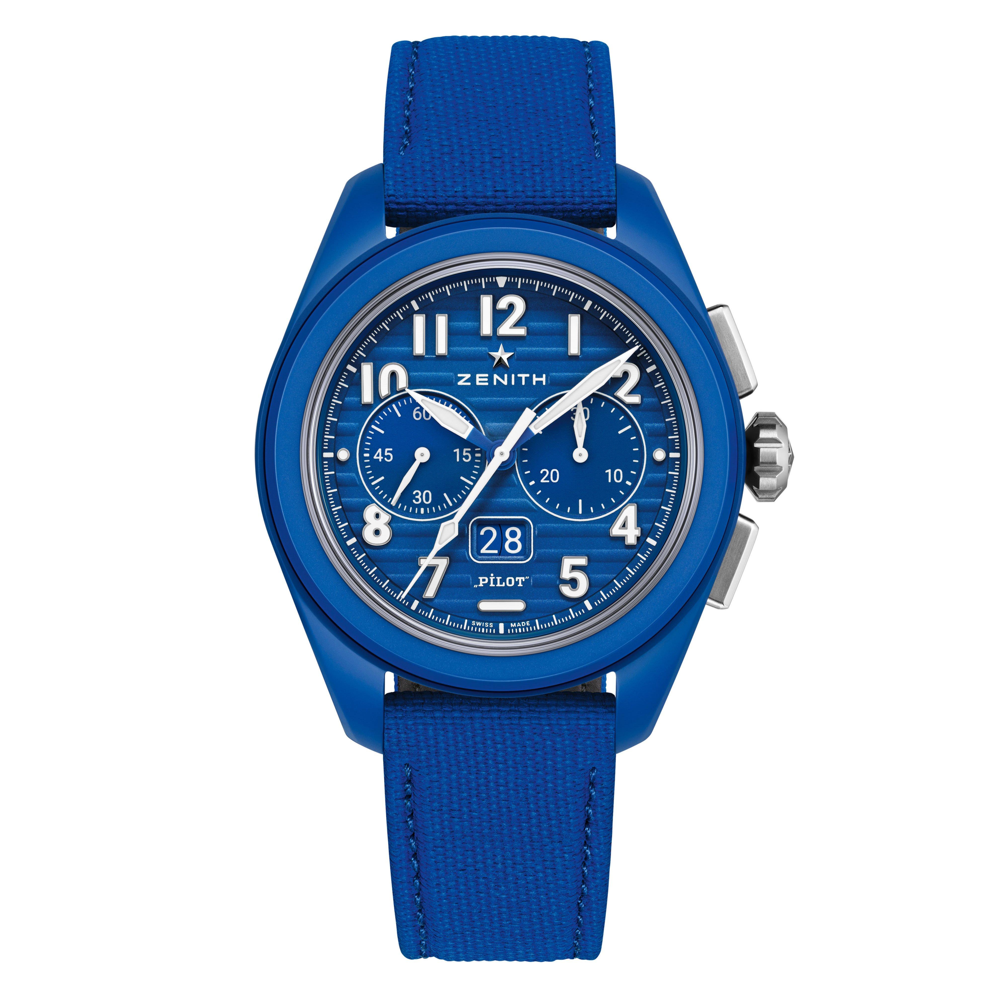 ZENITH Pilot Big Date Flyback 160th Anniversary Edition 42mm Ceramic Automatic Watch